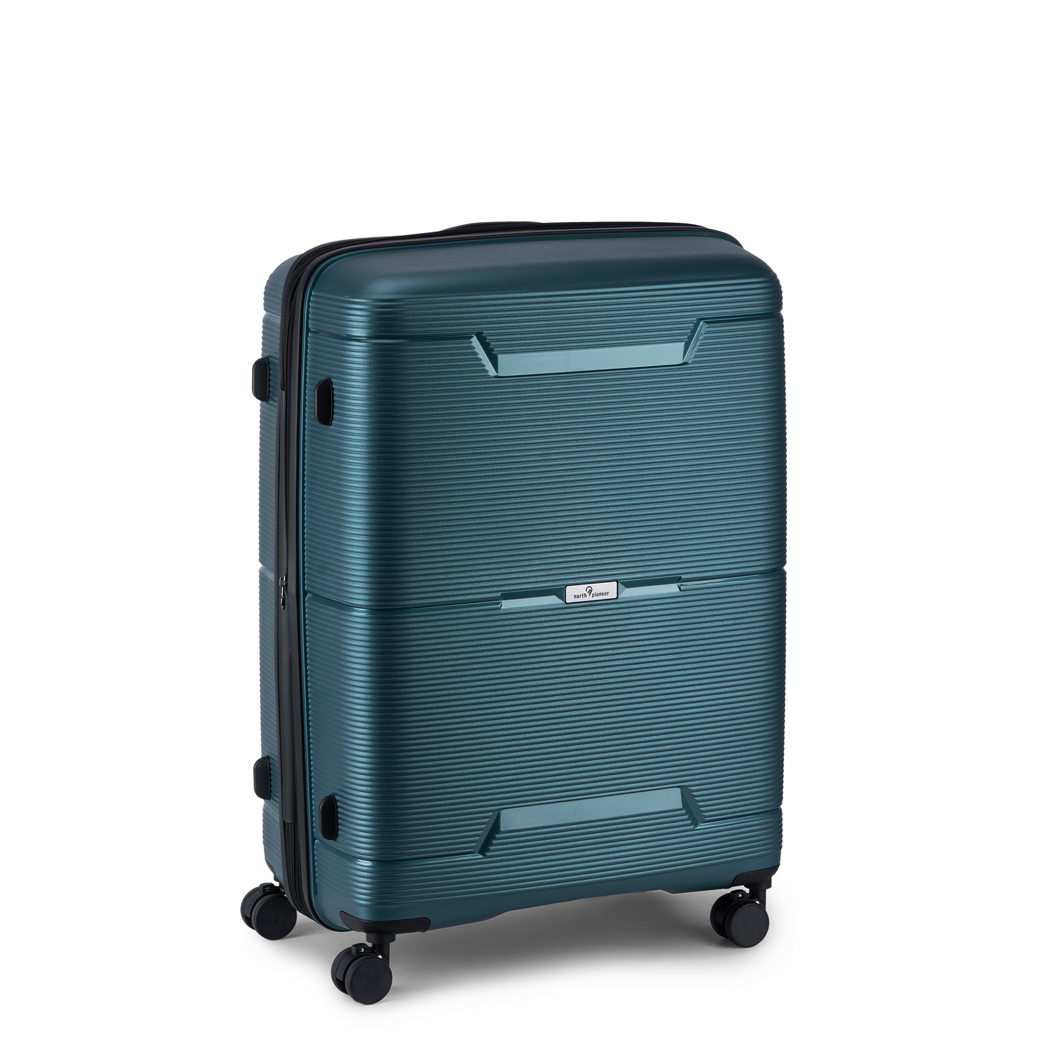 Bergen utvidbar stor koffert, 77 cm, 114/125 L - Grønn
