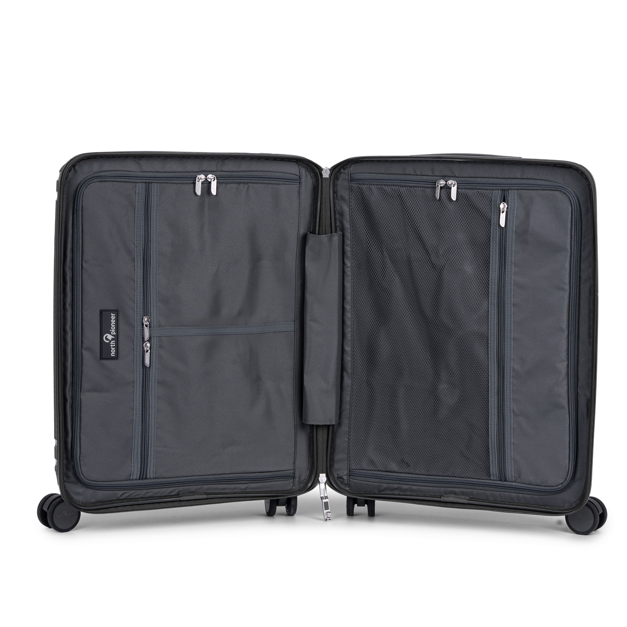 New York kabinkoffert laptop 4 hjul, 55 cm, - Grønn