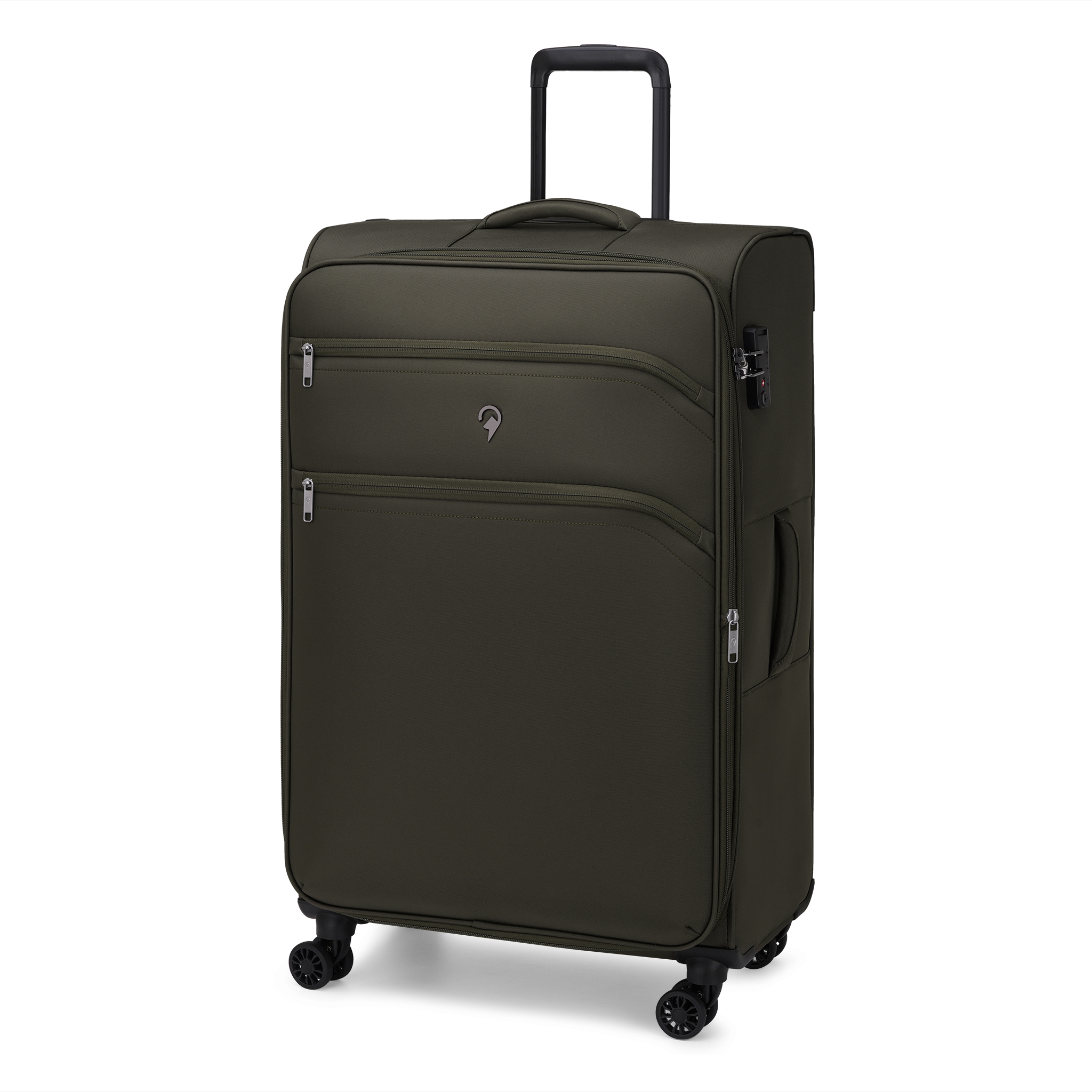 Gate 2.0 utvidbar stor koffert, 80 cm, 103/112 L - Grønn