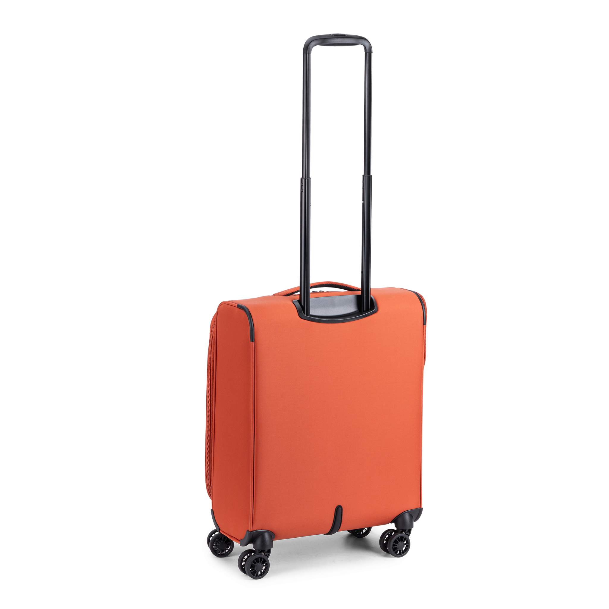 Boarding kabinkoffert 4 hjul, 55 cm, ekspanderbar 39/43L - Oransje