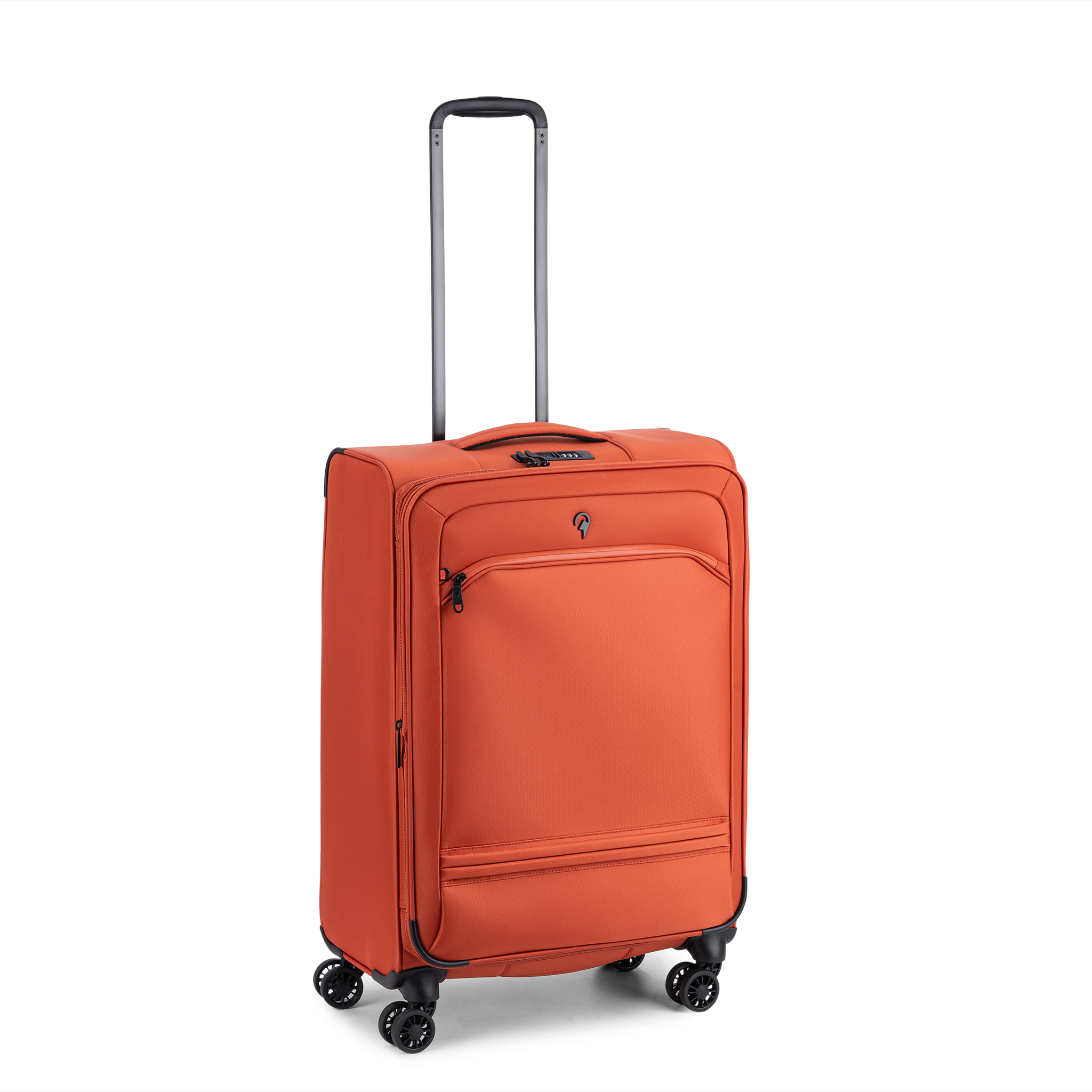 Boarding Medium koffert 4 hjul, 65 cm, 63L - Oransje