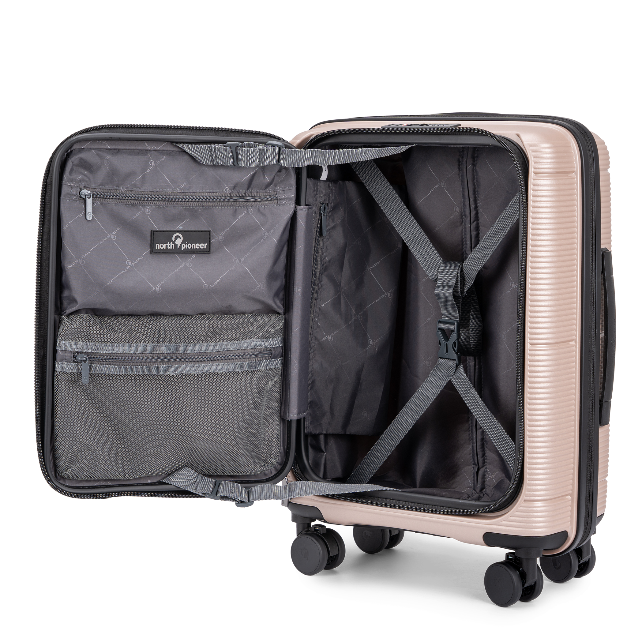 Hong Kong Kabinkoffert 55 cm - Champange