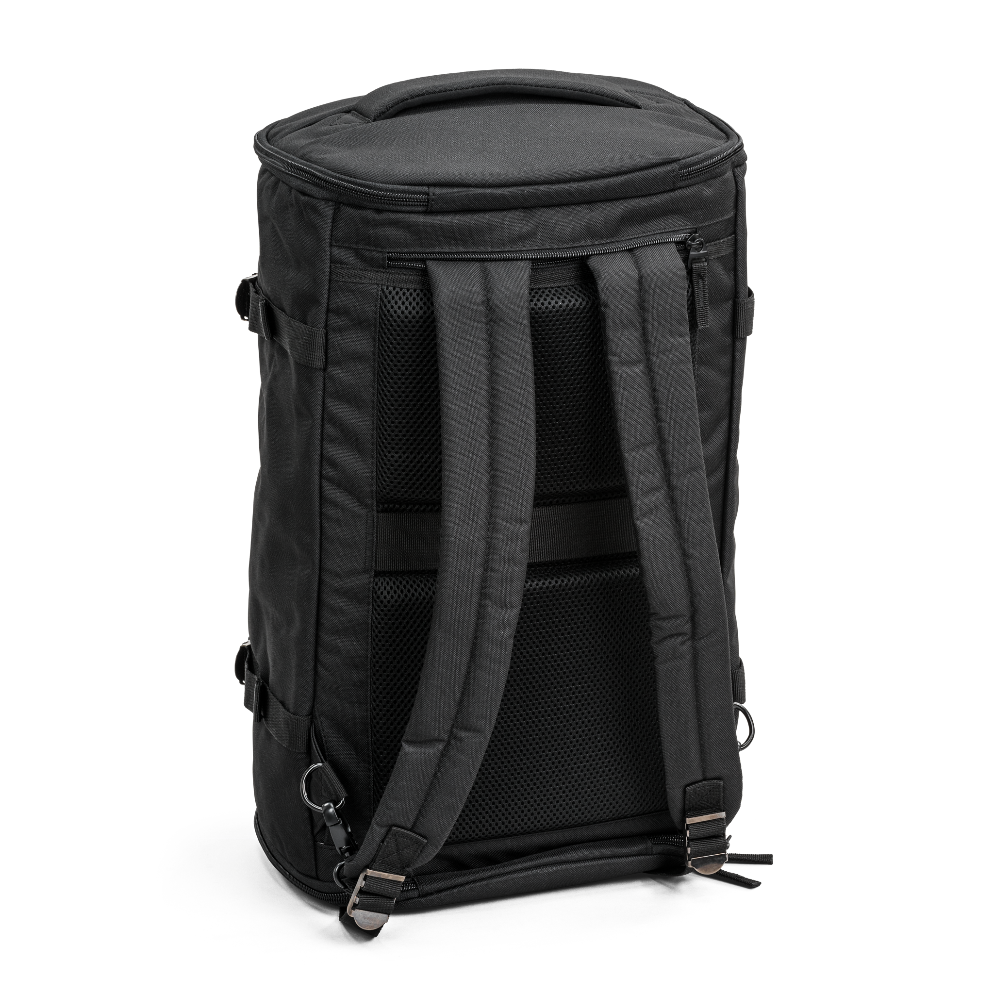 Flight Barrel Bag og ryggsekk 38L - Svart
