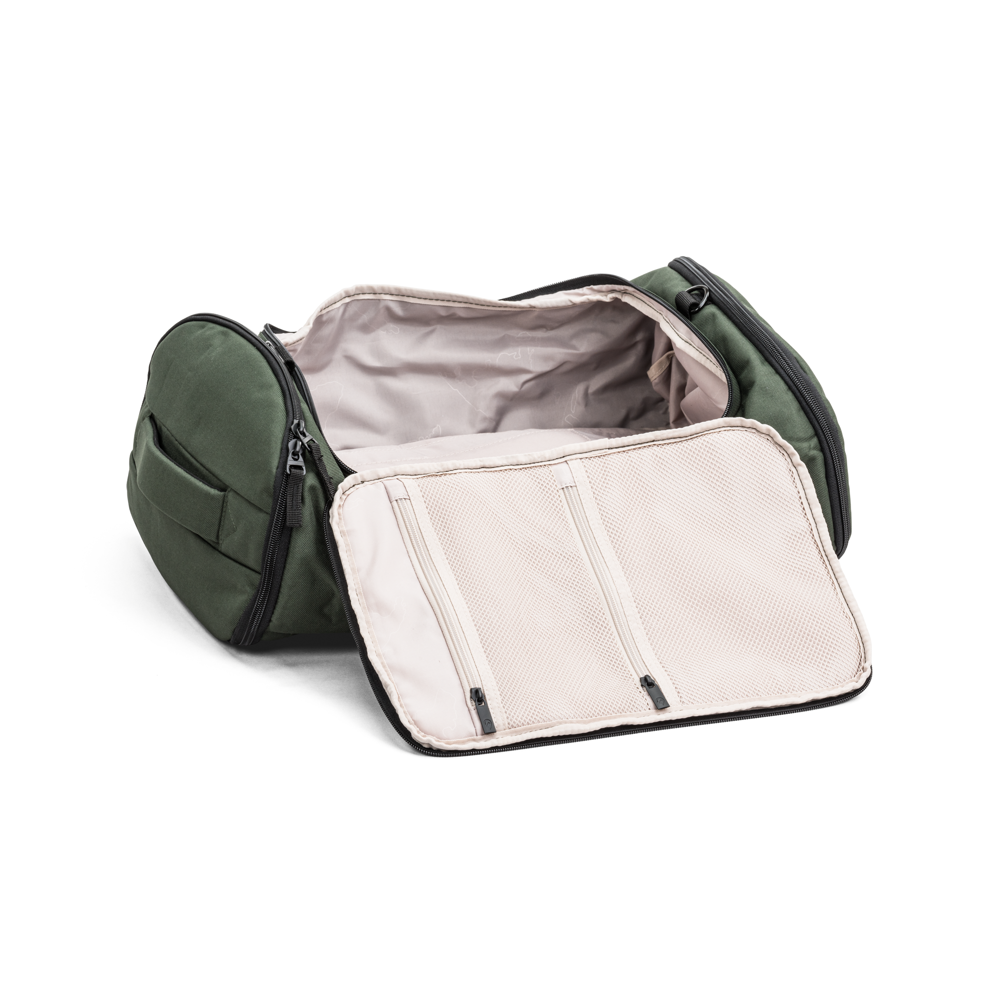 Flight 2-i-1 barrel bag og ryggsekk, 38 L - Grønn