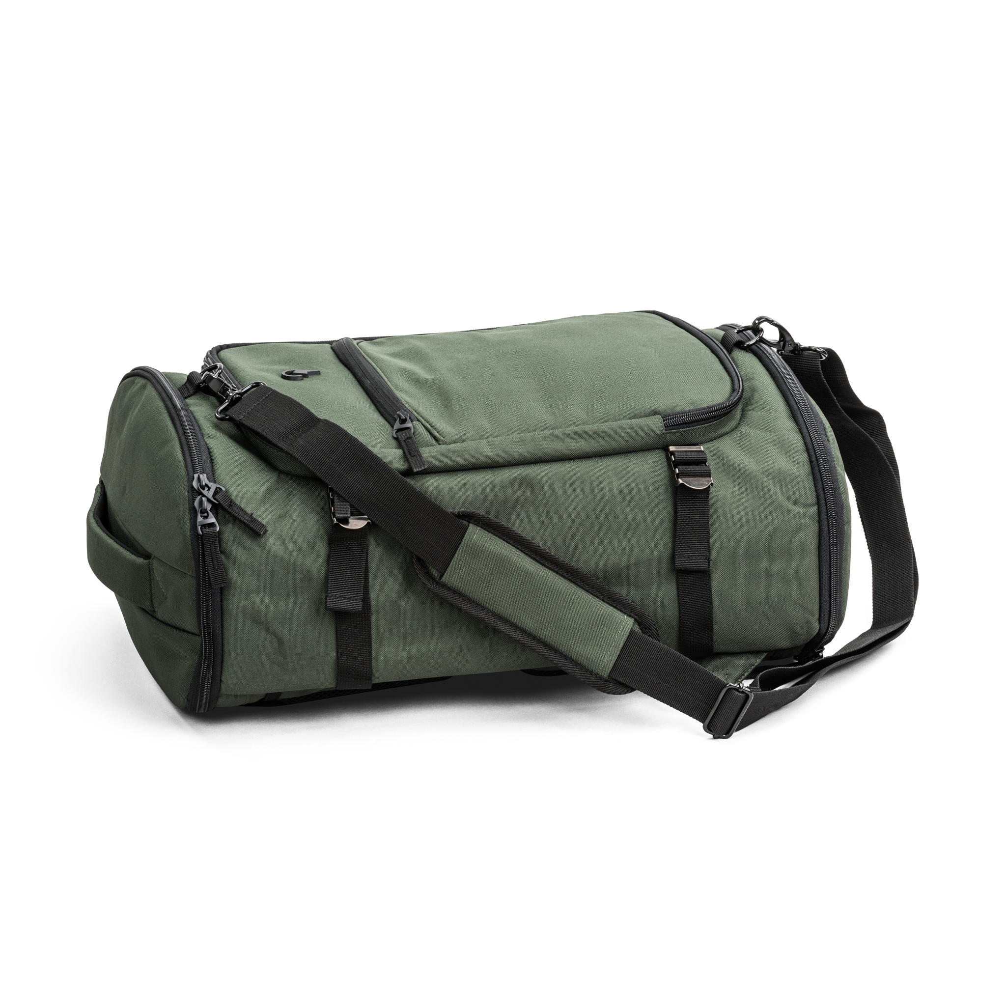 Flight Barrel Bag og ryggsekk 38L - Grønn