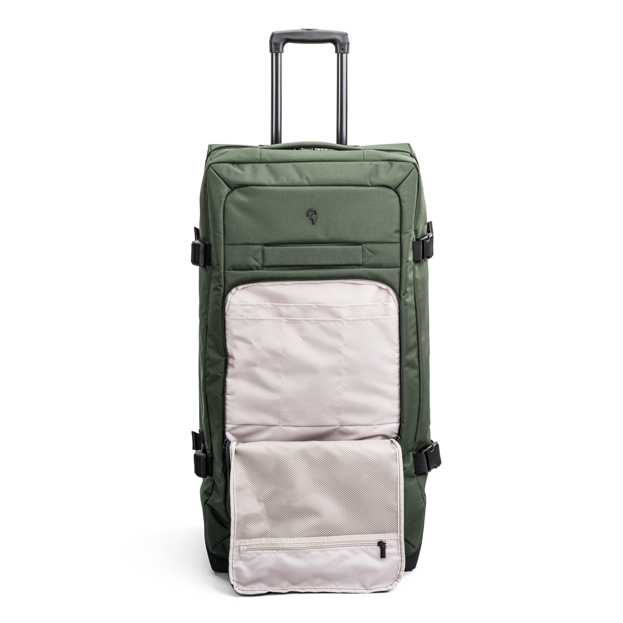 Flight trillebag large 80 cm, vannavvisende, 104 L - Grønn