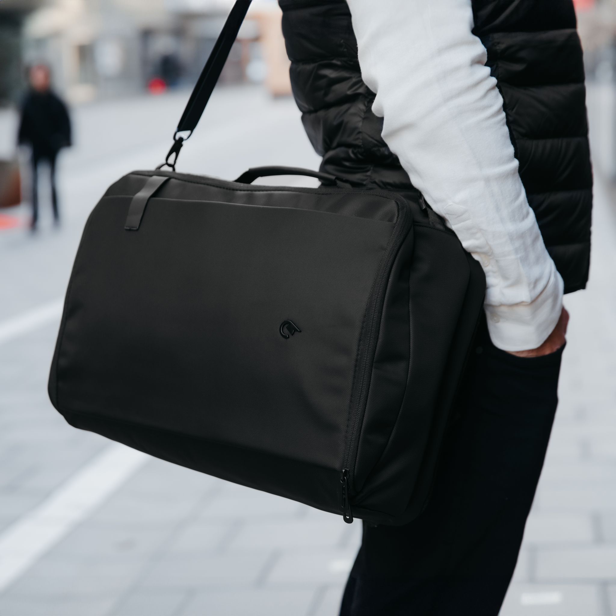 Boarding 3 in 1 ryggsekk 17" 23,5 L - Svart