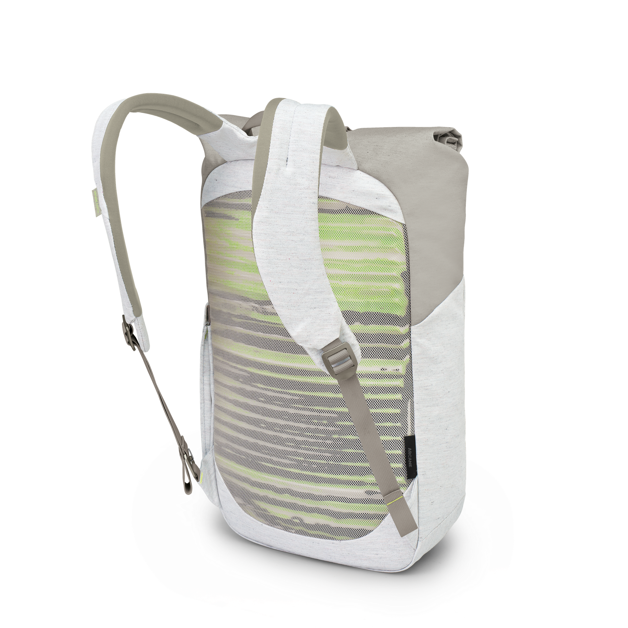 Arcane Roll Top Earth Pediment Grey Block - Grå