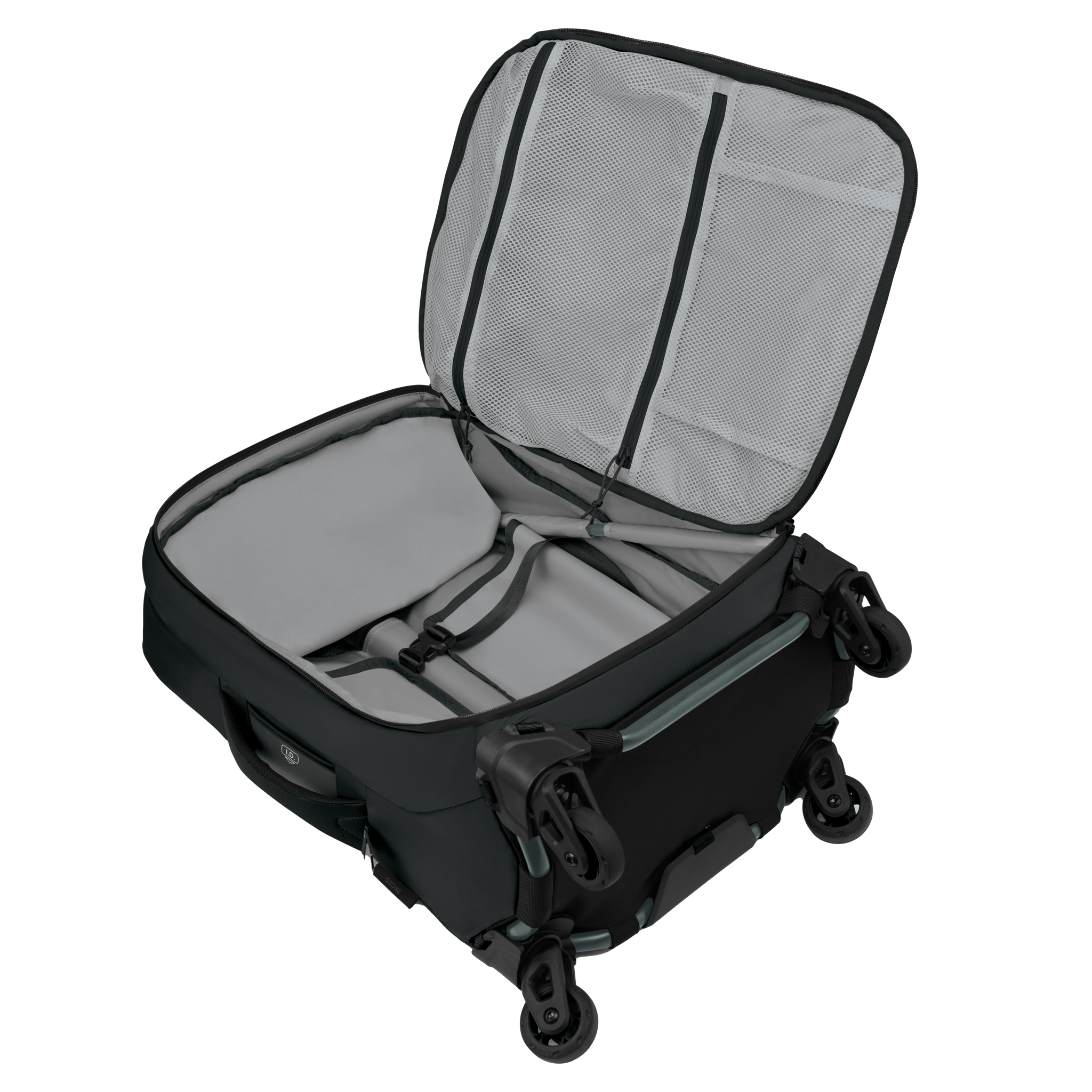 Ozone 4 wheel 38l black - Svart