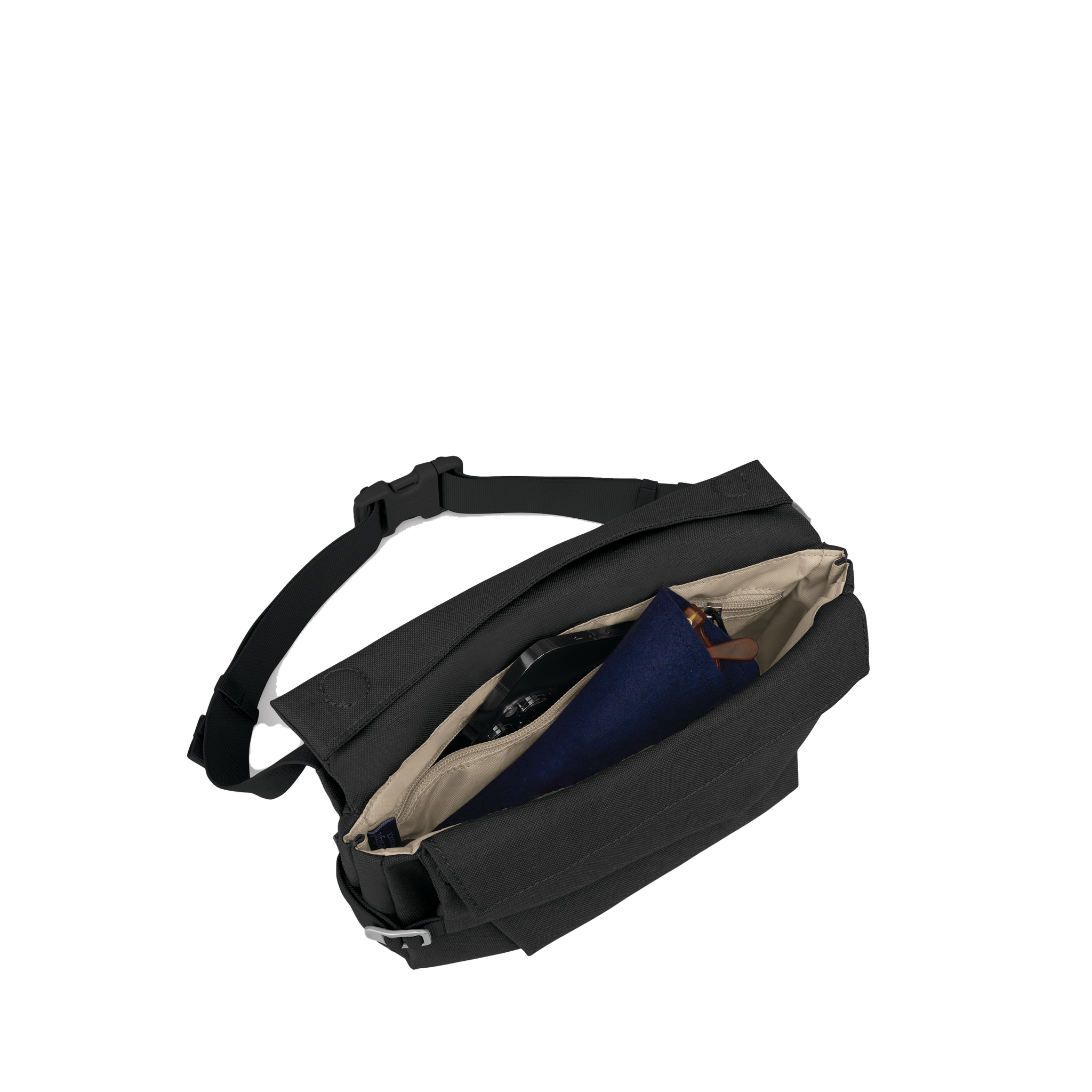 Arcane Hip Bag Black - Svart