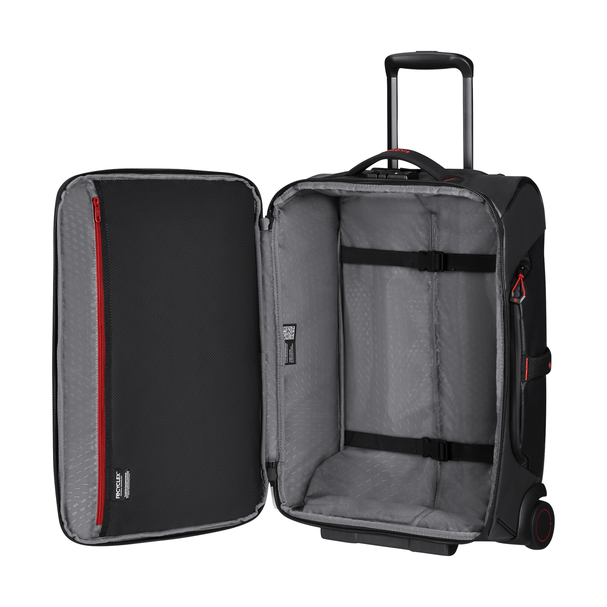 Ecodiver Dufflebag med hjul 55/20 - Svart