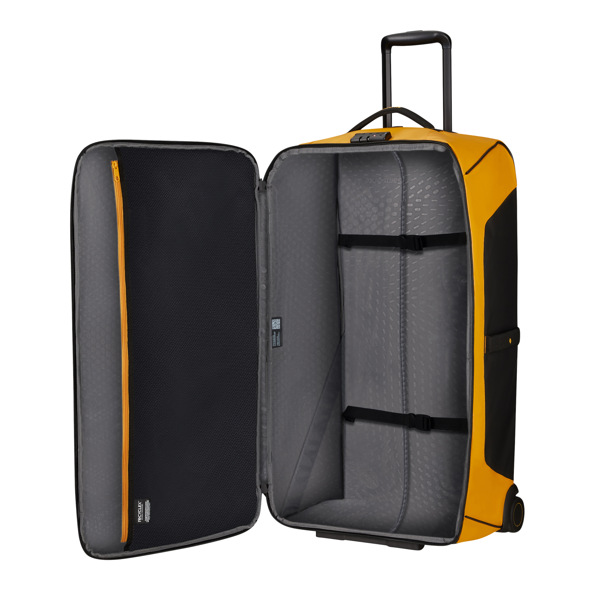 Ecodiver Duffelbag med hjul 79 cm - Gul
