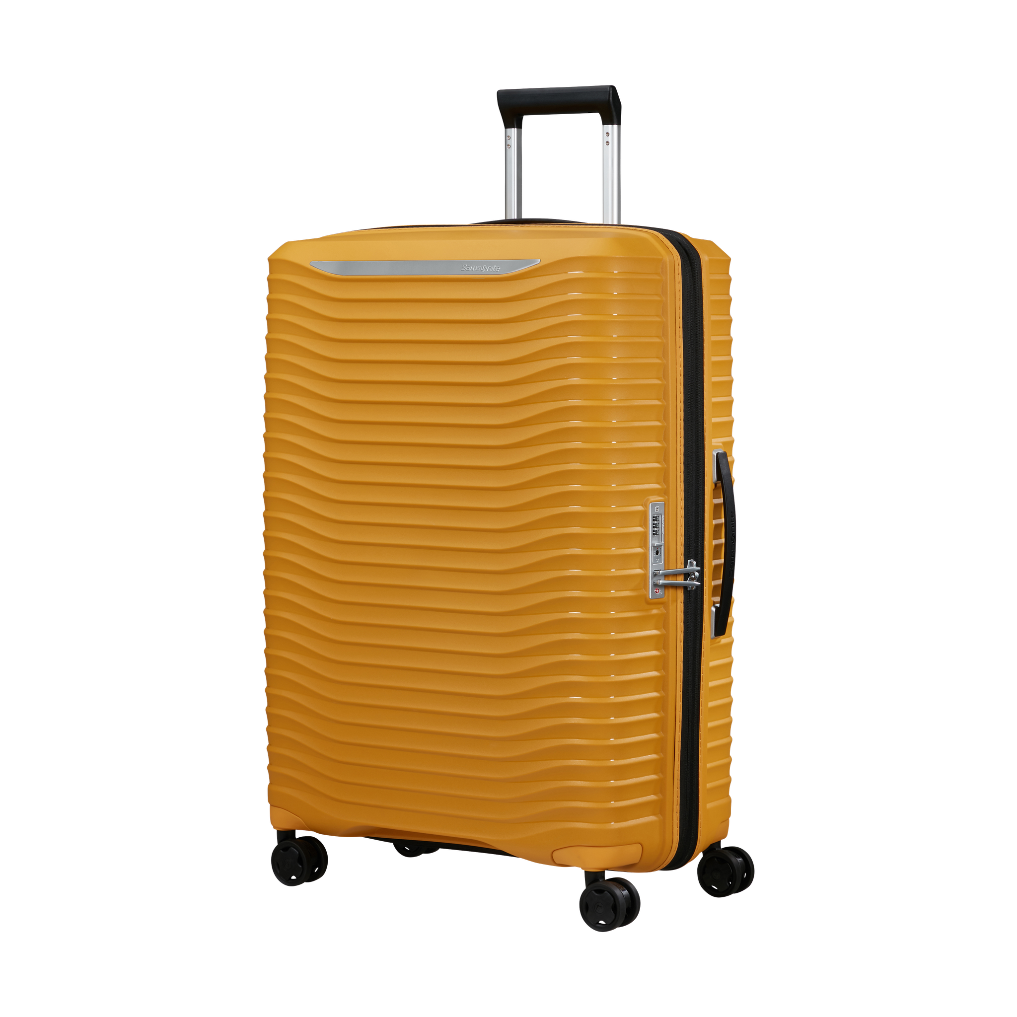 Upscape Koffert 4 hjul, 75 cm - Gul