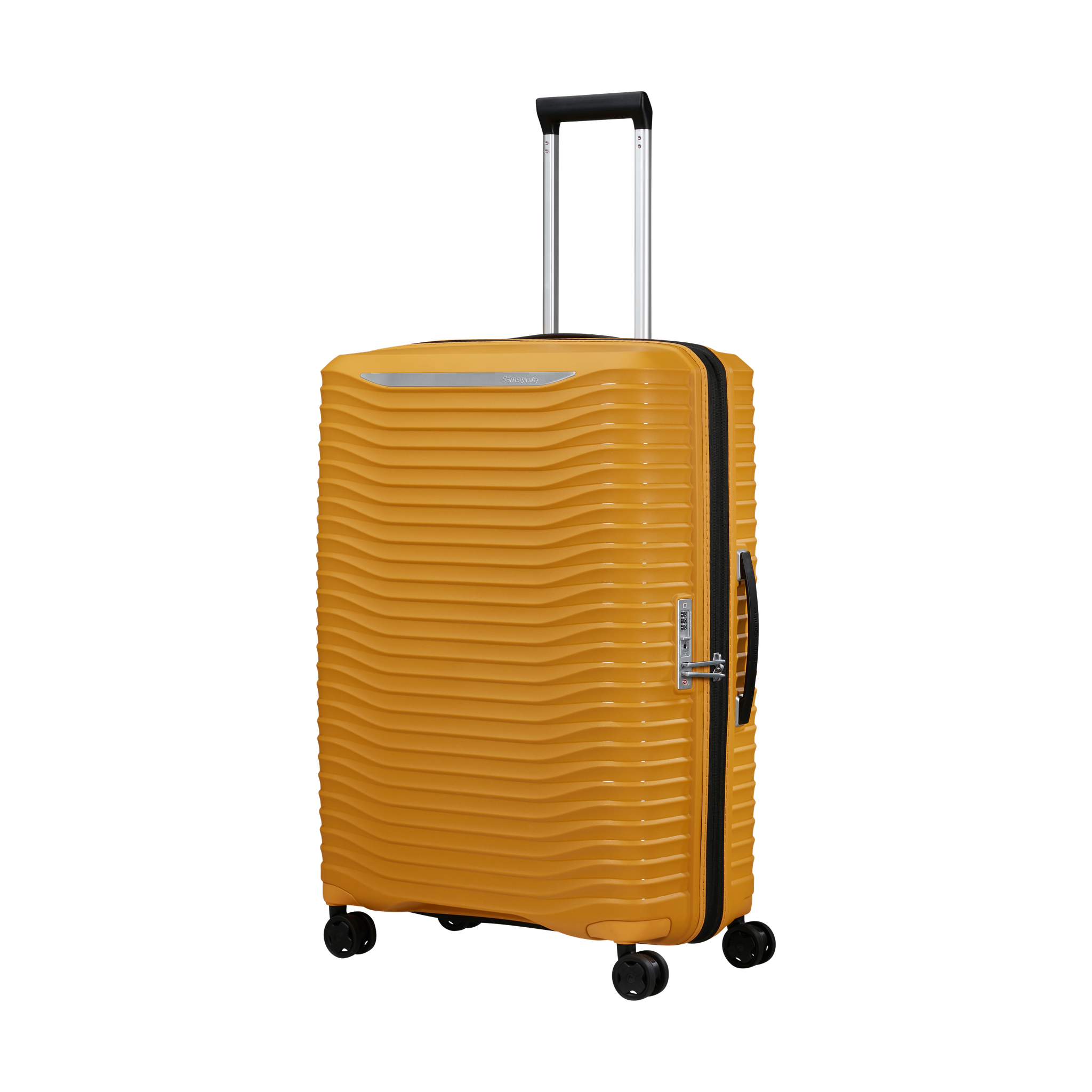 Upscape Koffert 4 hjul, 75 cm - Gul