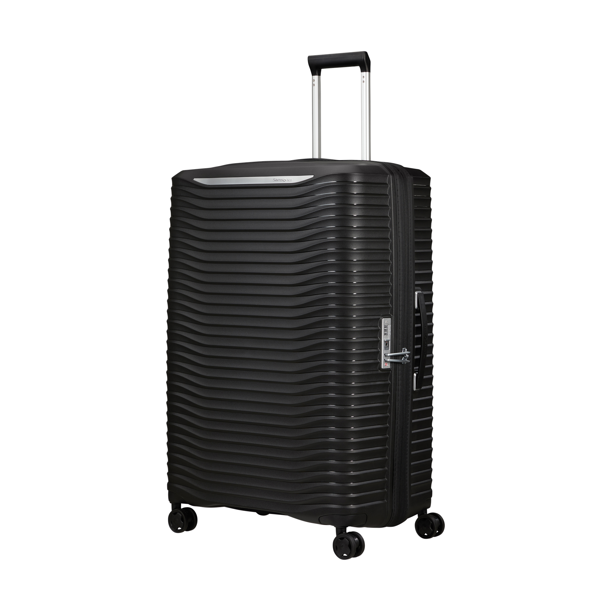 Upscape Utvidbar XL Koffert med 4 hjul, 81 cm - Svart