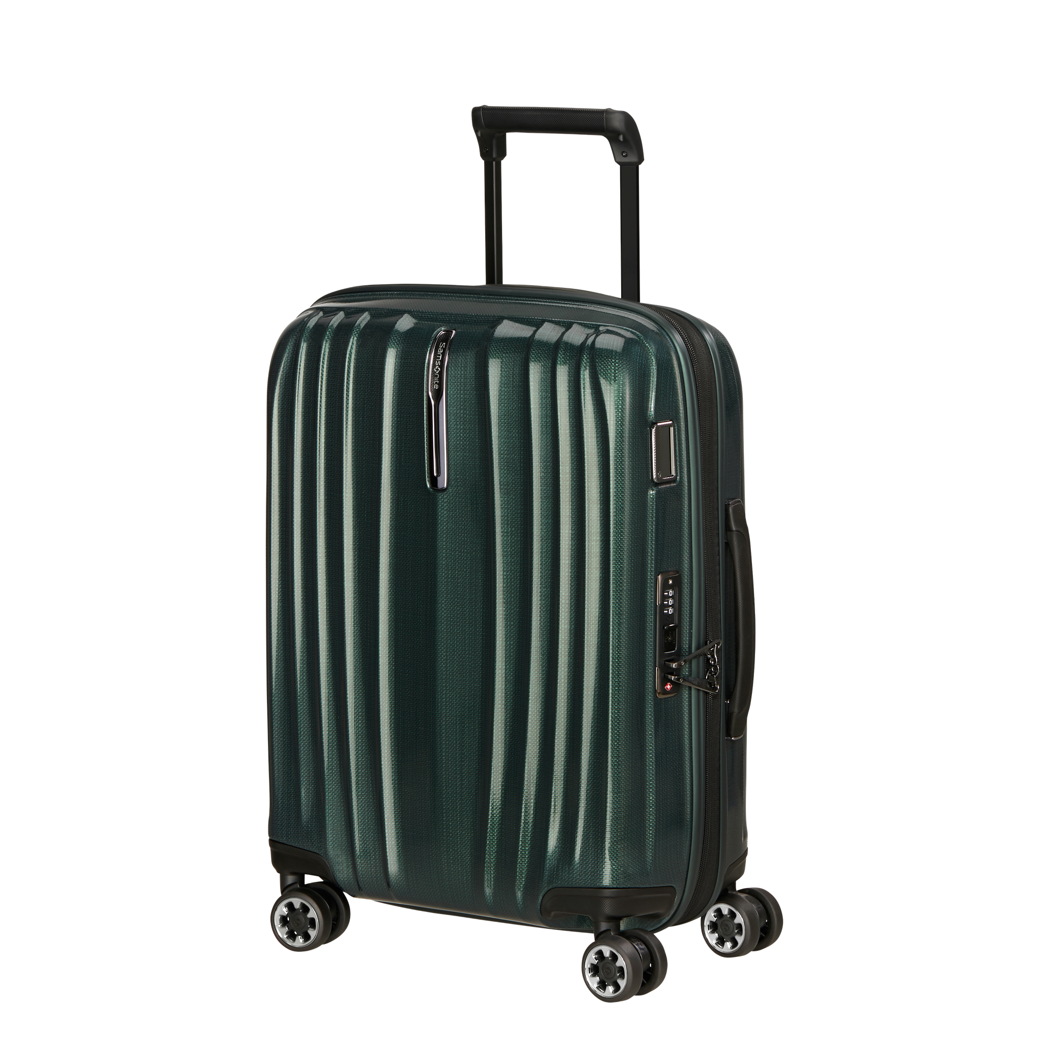 Nexis kabinkoffert utvidbar 55 cm, 40 liter - Forest Green