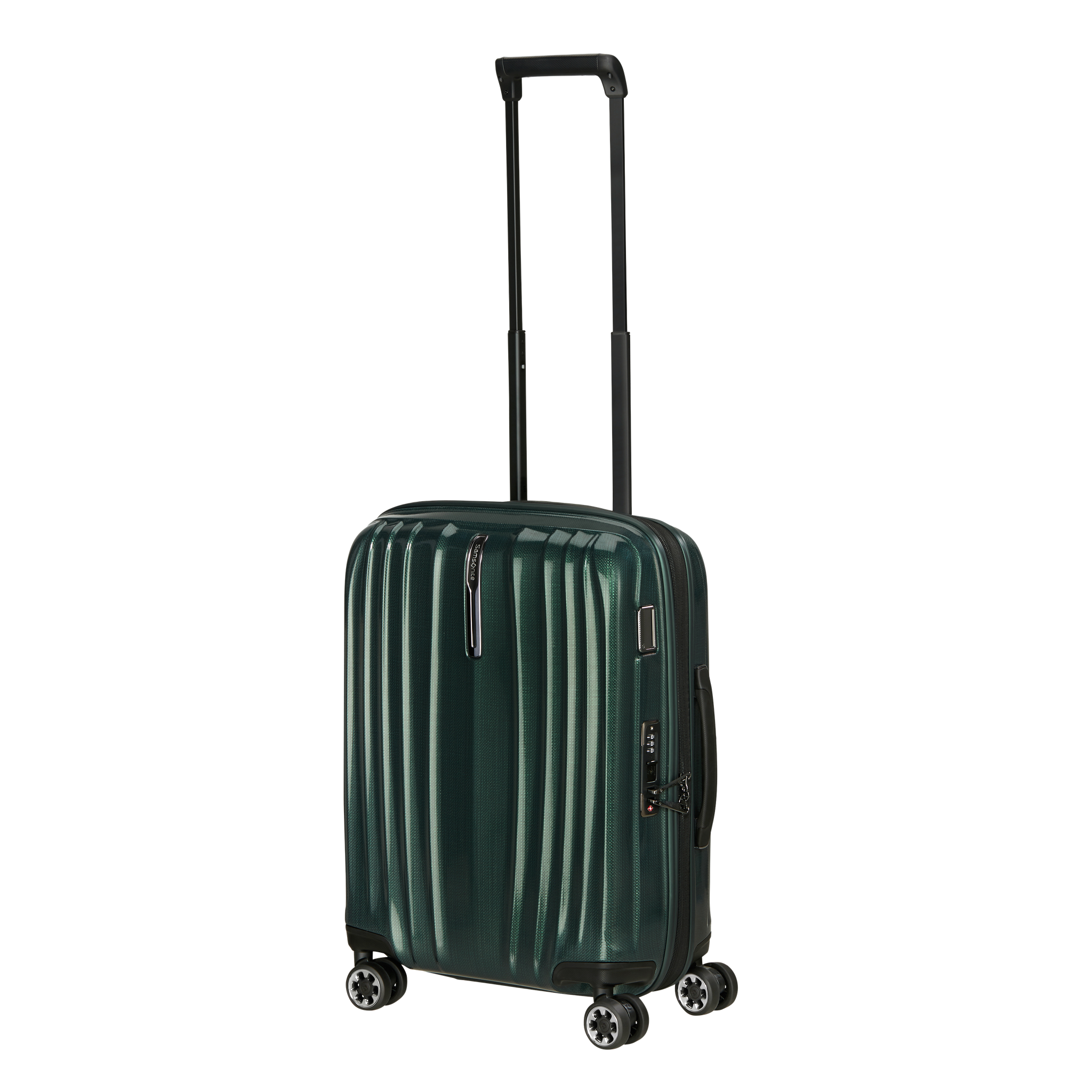 Nexis kabinkoffert utvidbar 55 cm, 40 liter - Forest Green