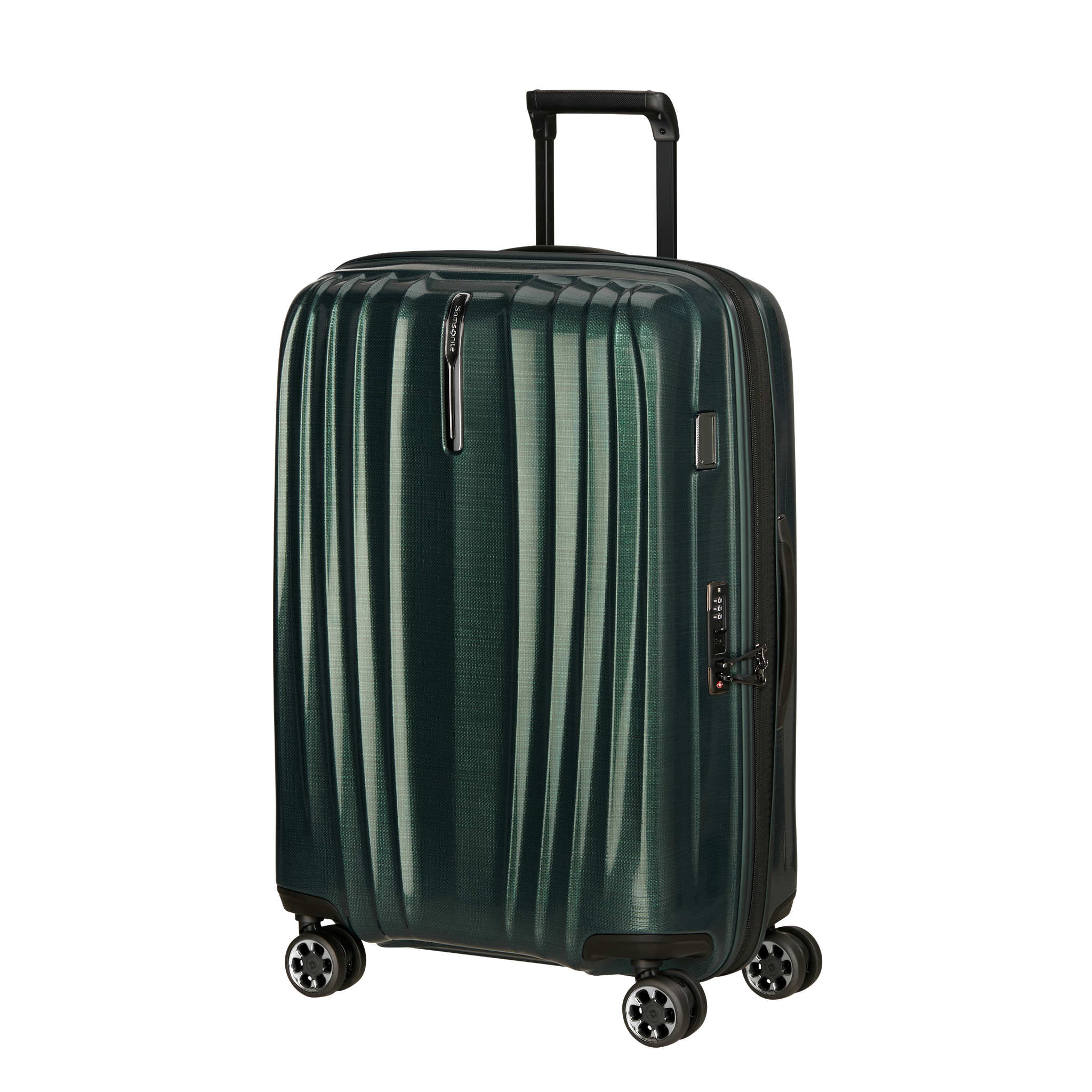 Nexis koffert medium utvidbar 70 cm, 82 liter - Forest Green