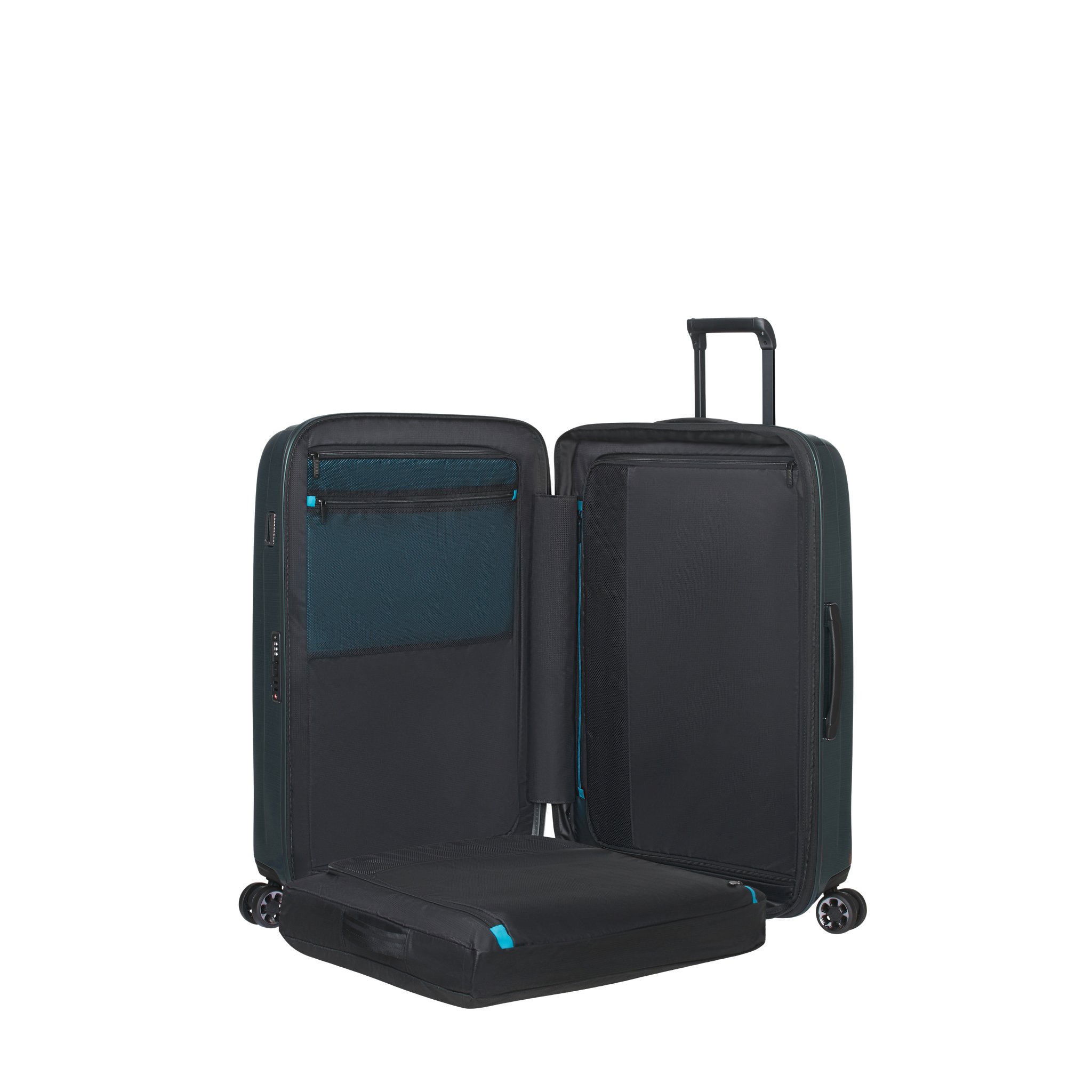 Nexis koffert stor utvidbar 76 cm, 105 liter - Forest Green