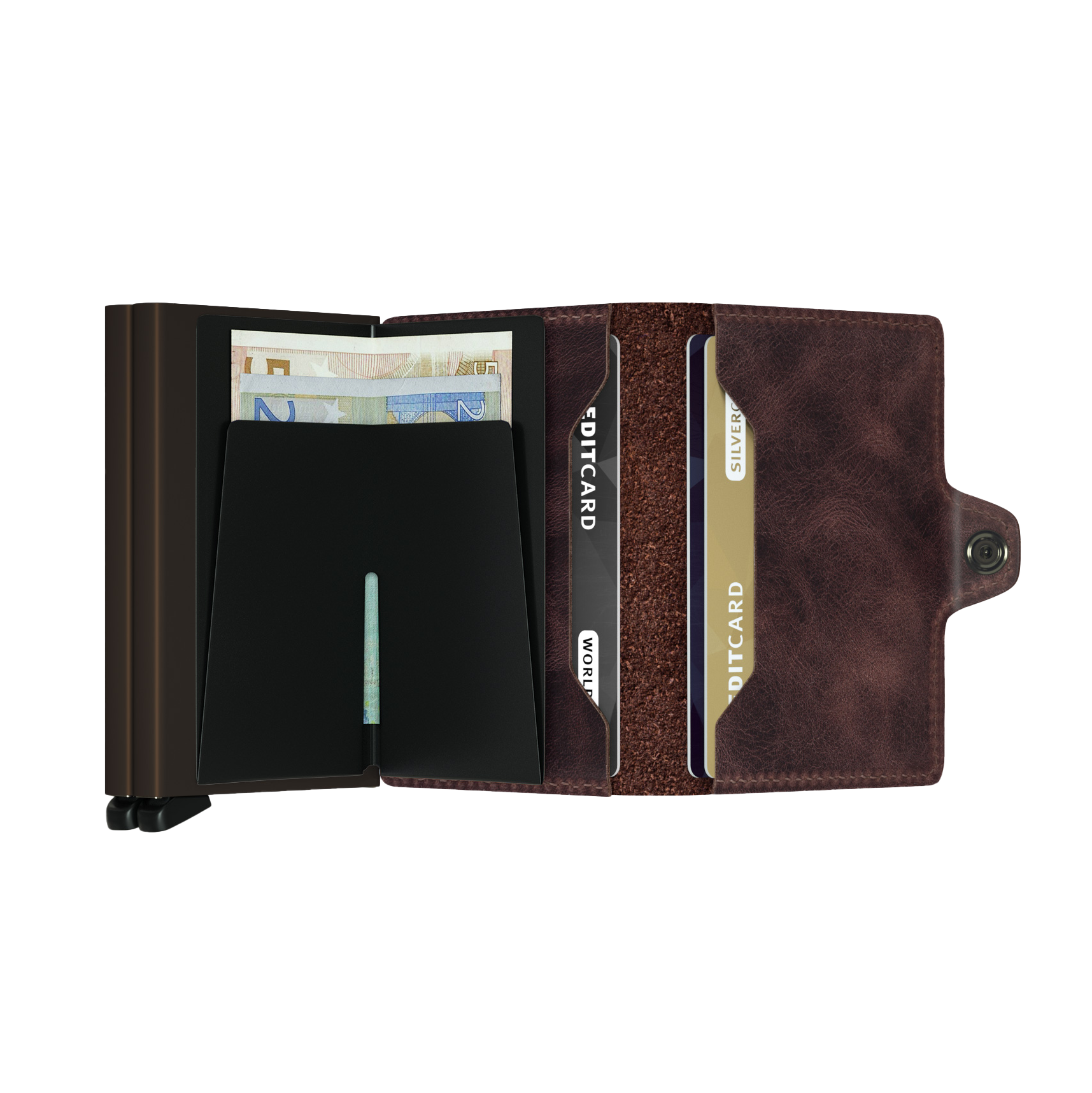 Twinwallet Chocolate - Brun