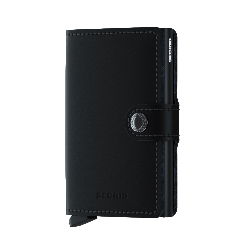 Miniwallet Matte Black - Svart