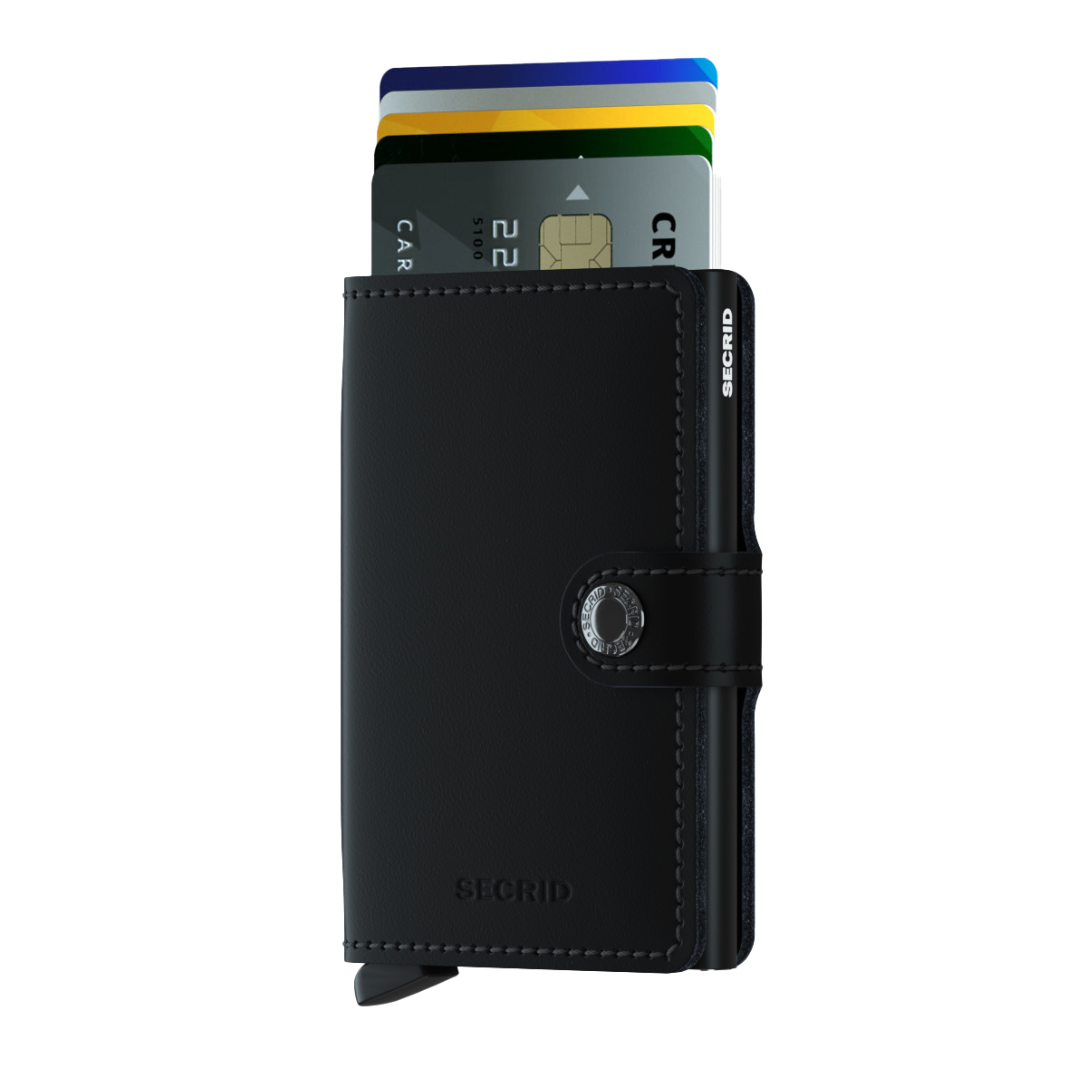 Miniwallet Matte Black - Svart