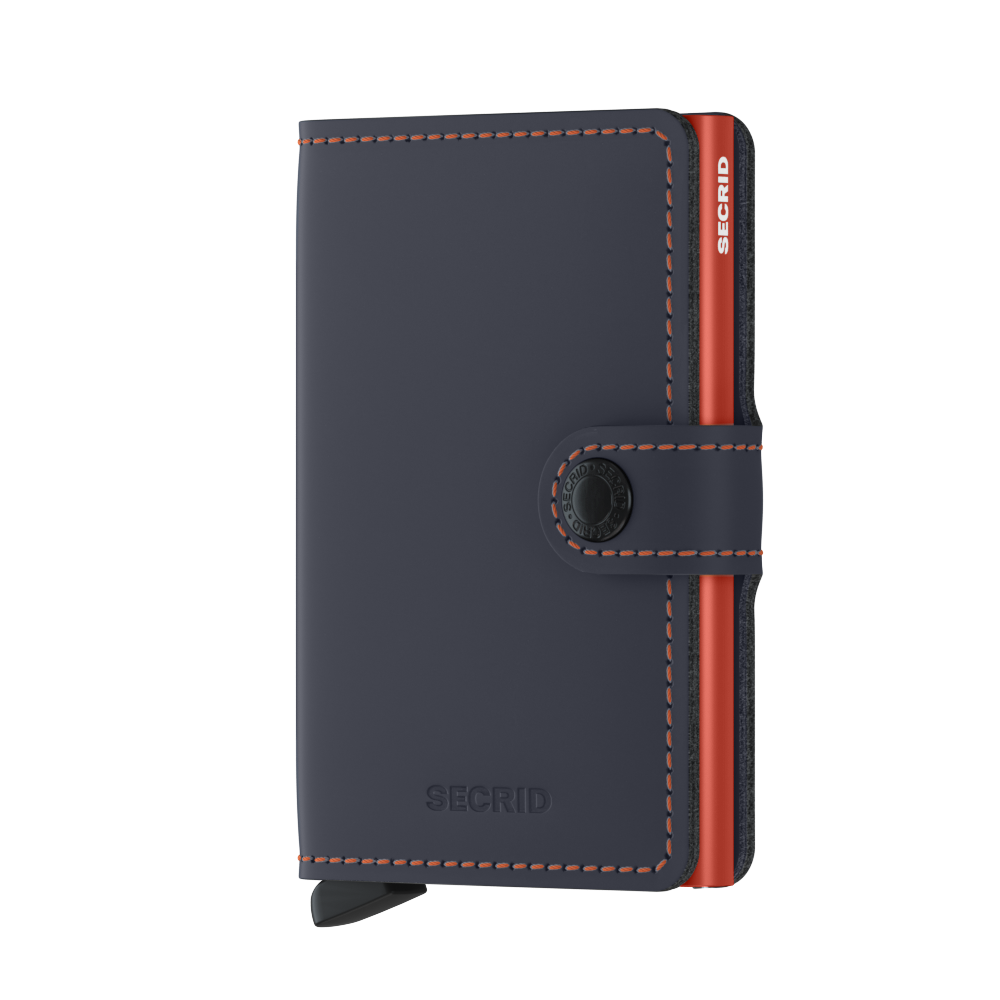 Miniwallet Blue, Orange - Blå