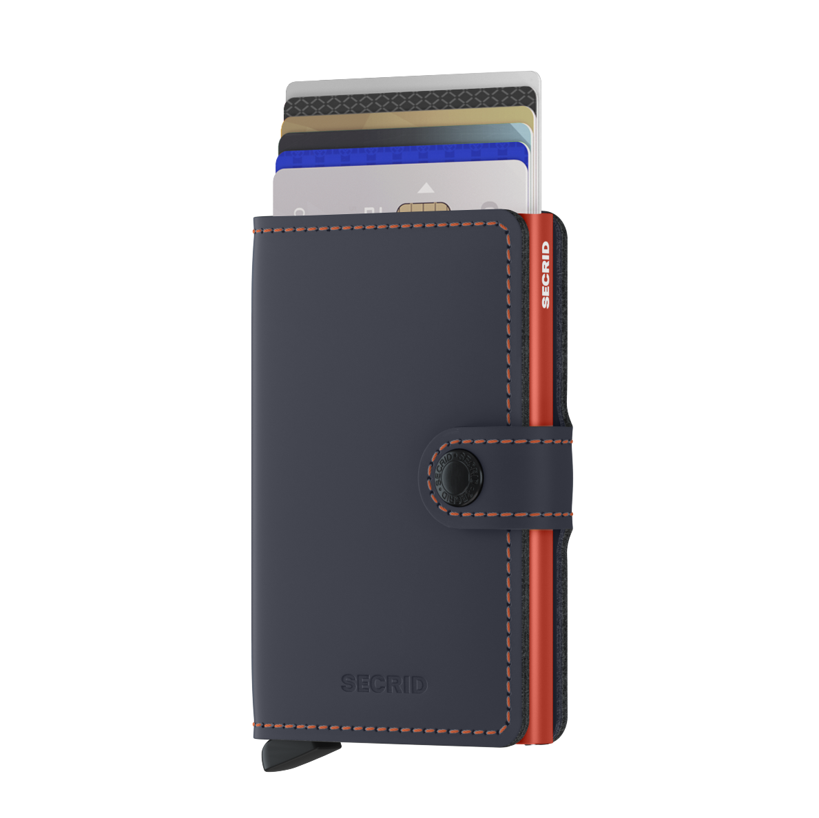 Miniwallet Blue, Orange - Blå