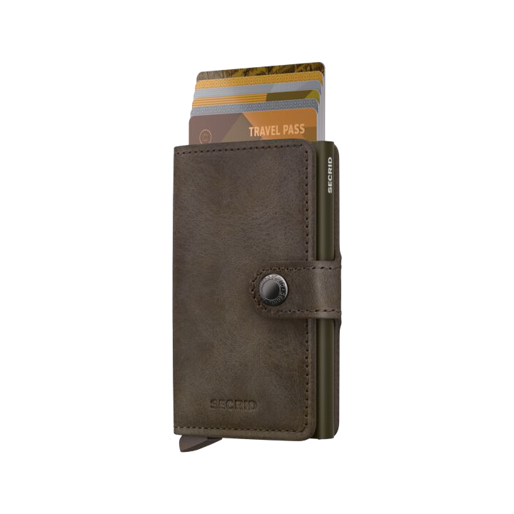 Miniwallet MV Vintage Oak - Brun