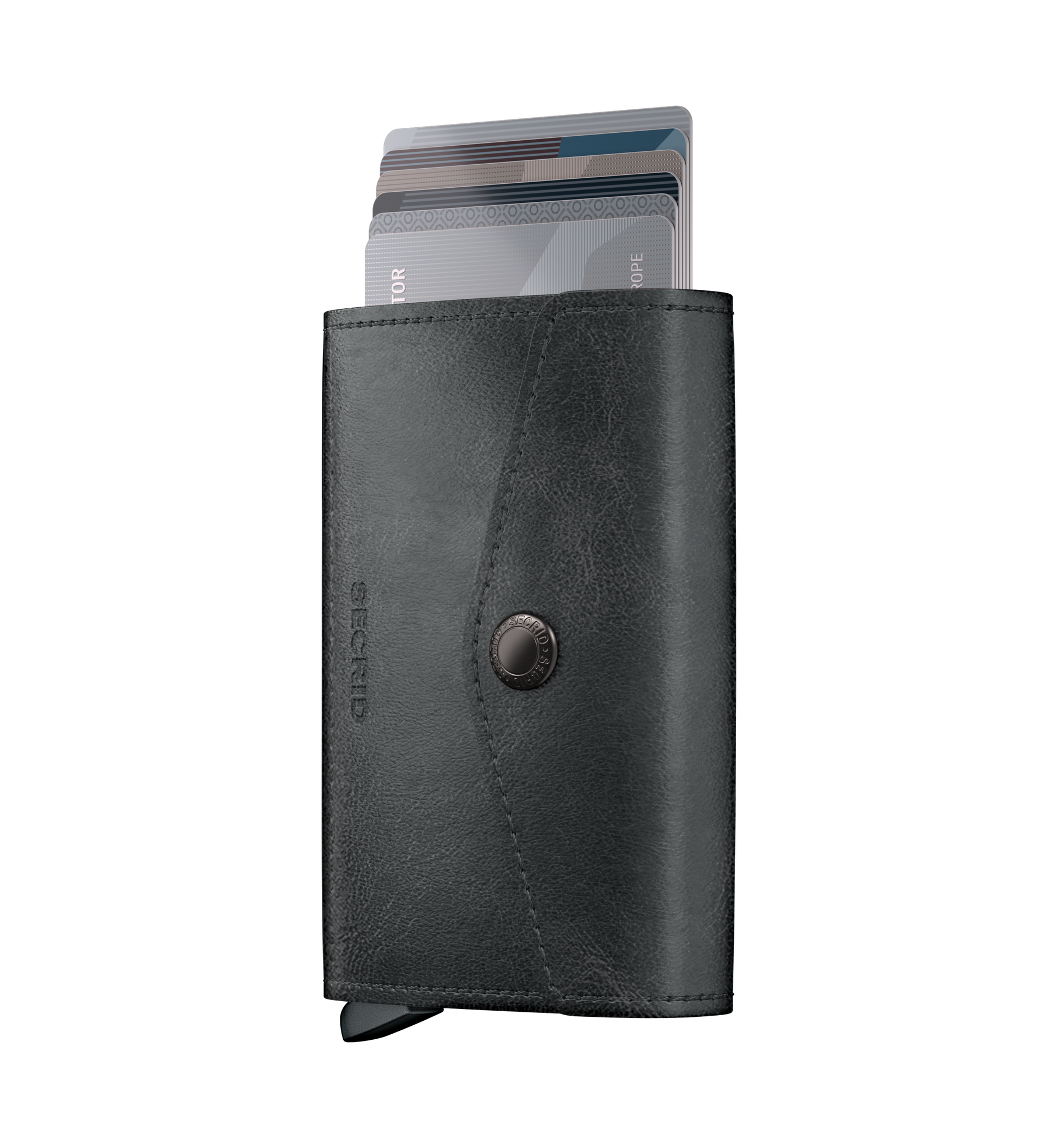 Envelope wallet vintage Black - Svart