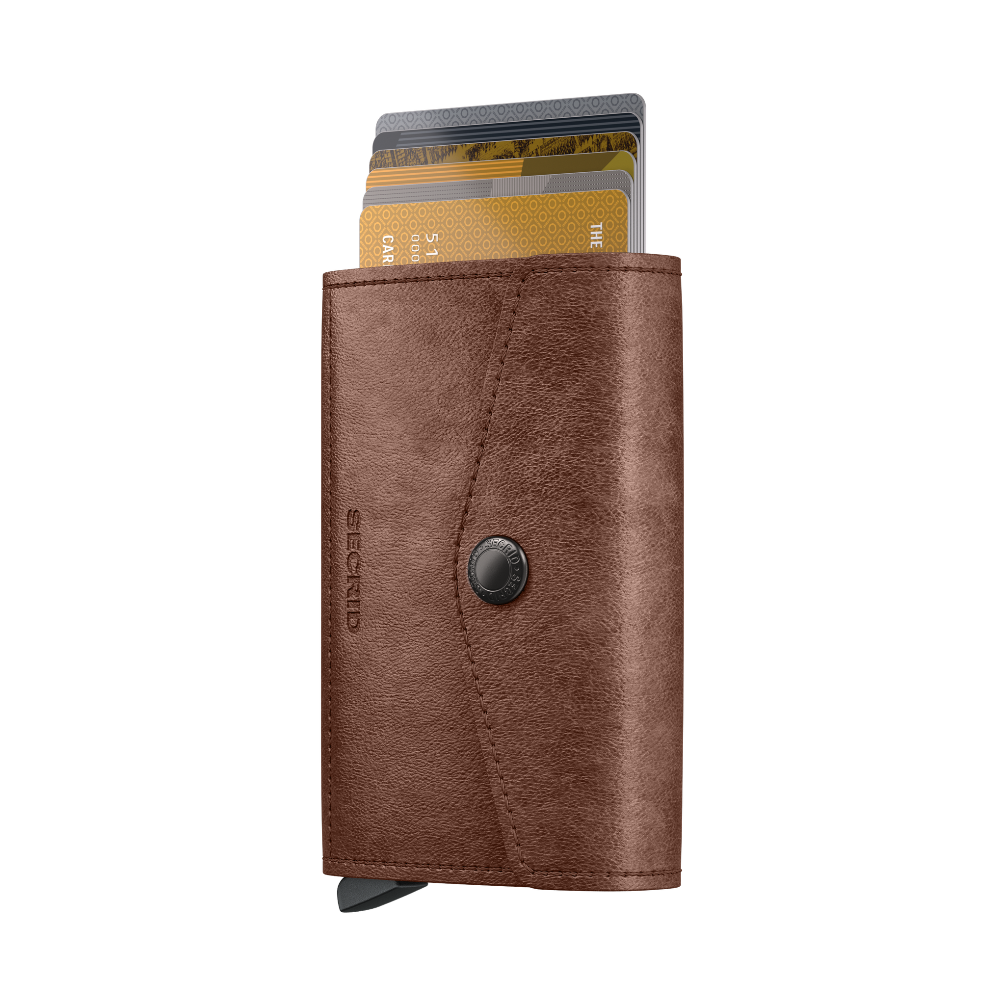 Envelope wallet vintage Cognac - Cognac