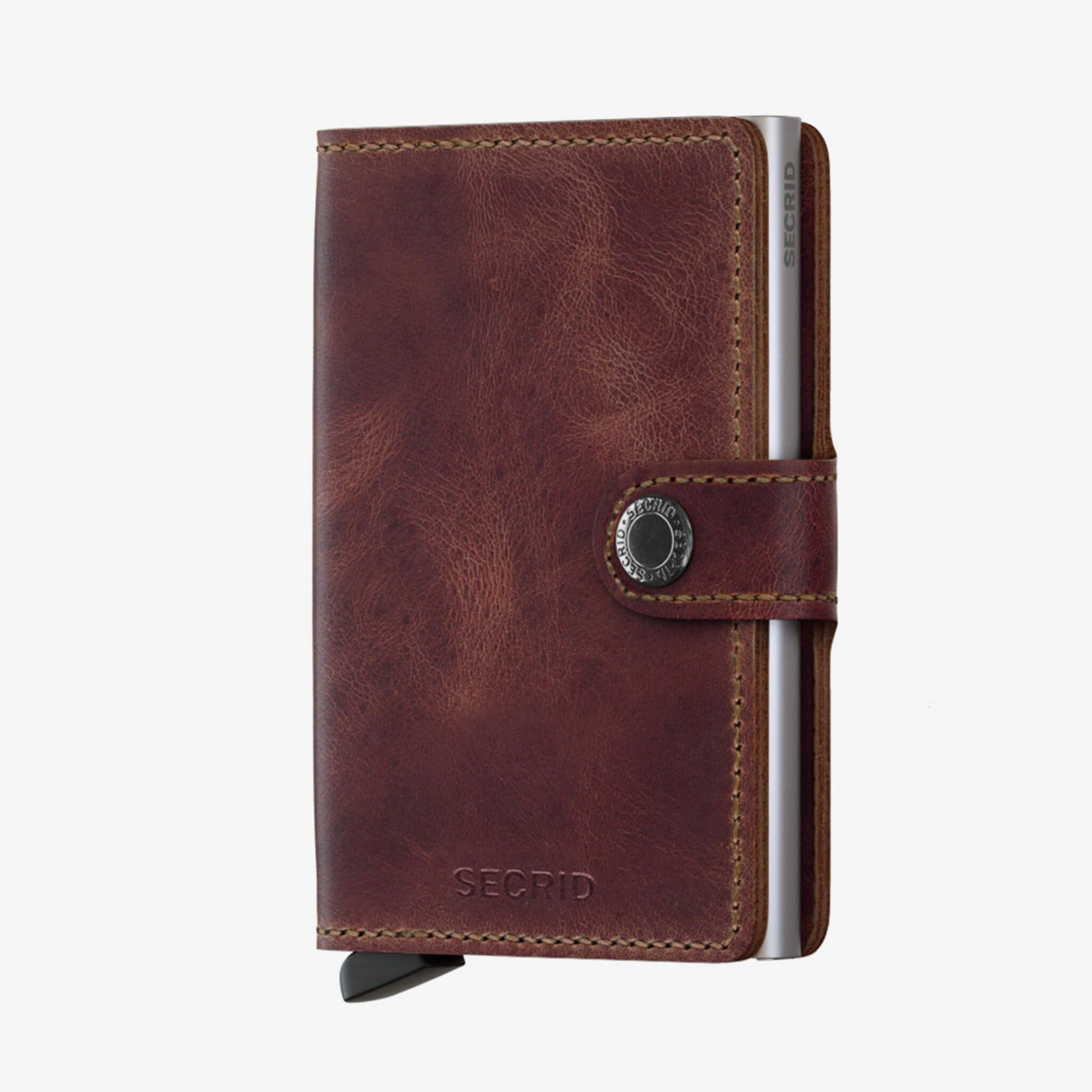 Miniwallet Vintage Brown - Brun