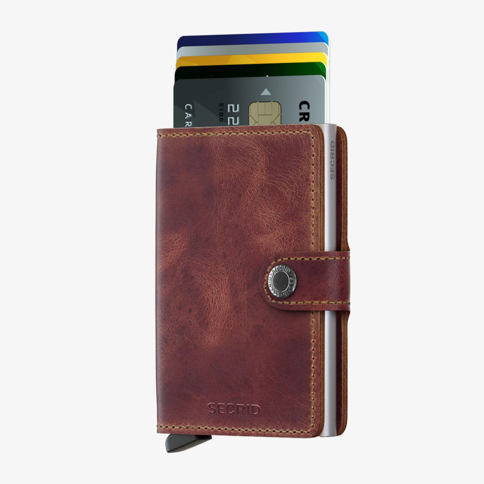 Miniwallet Vintage Brown - Brun