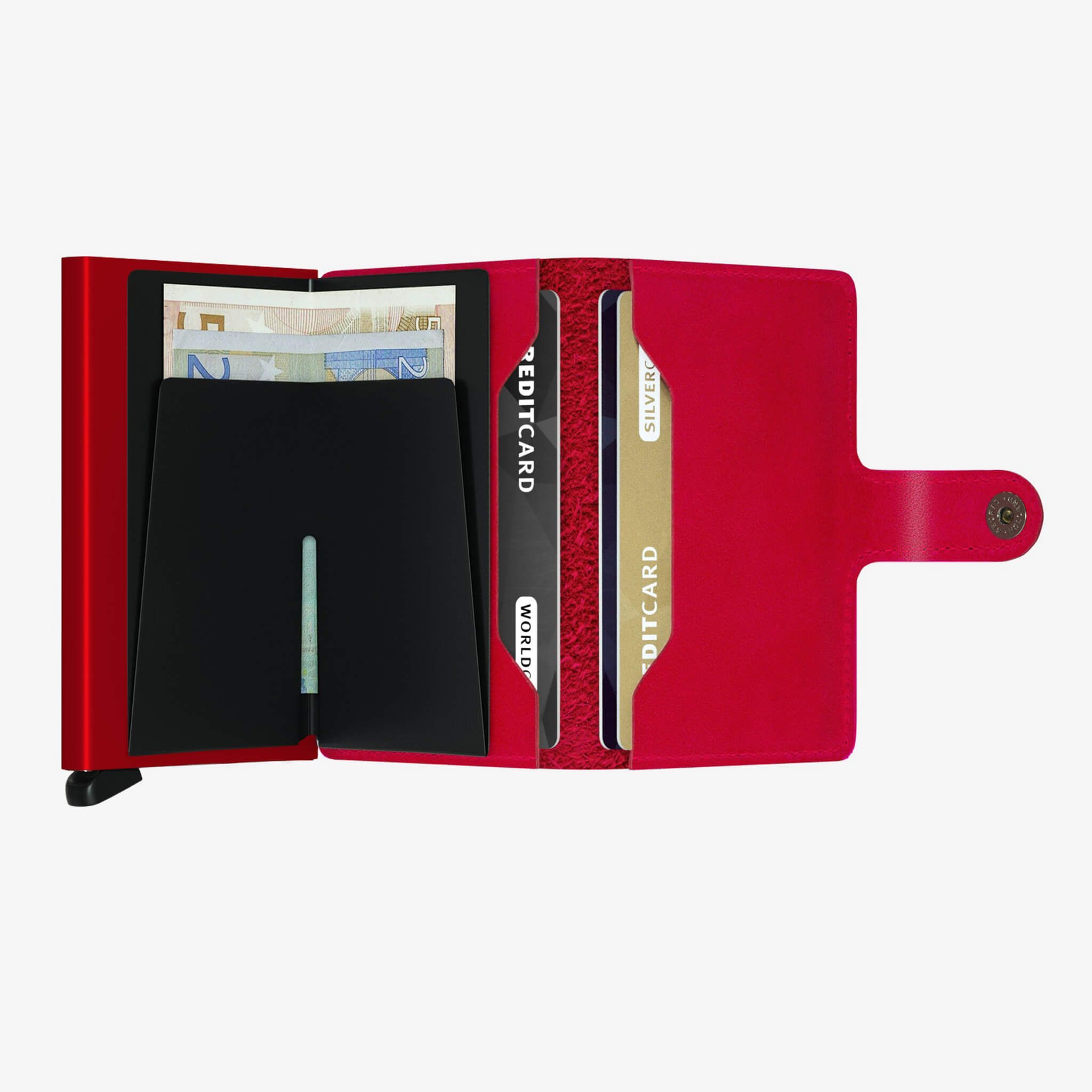 Miniwallet Original Red - Rød