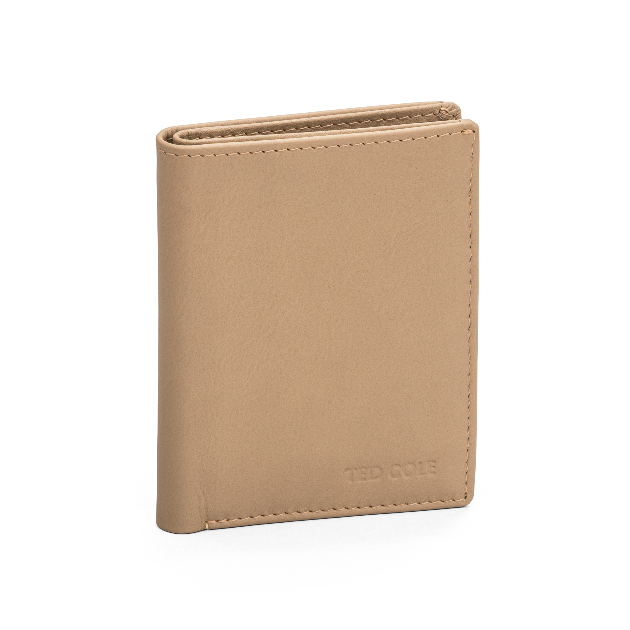 Kortholder i skinn - Vintage Taupe