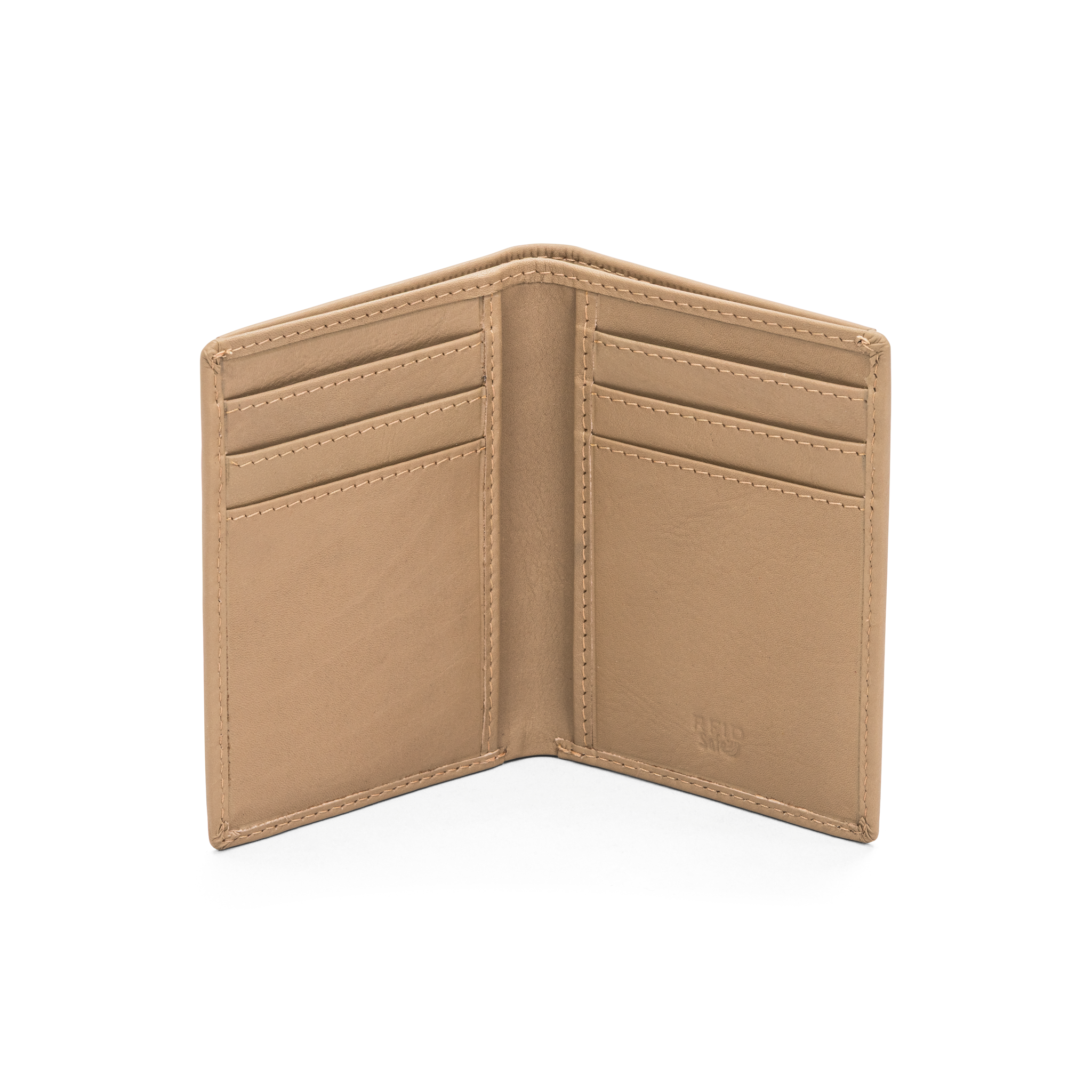 Kortholder i skinn - Vintage Taupe