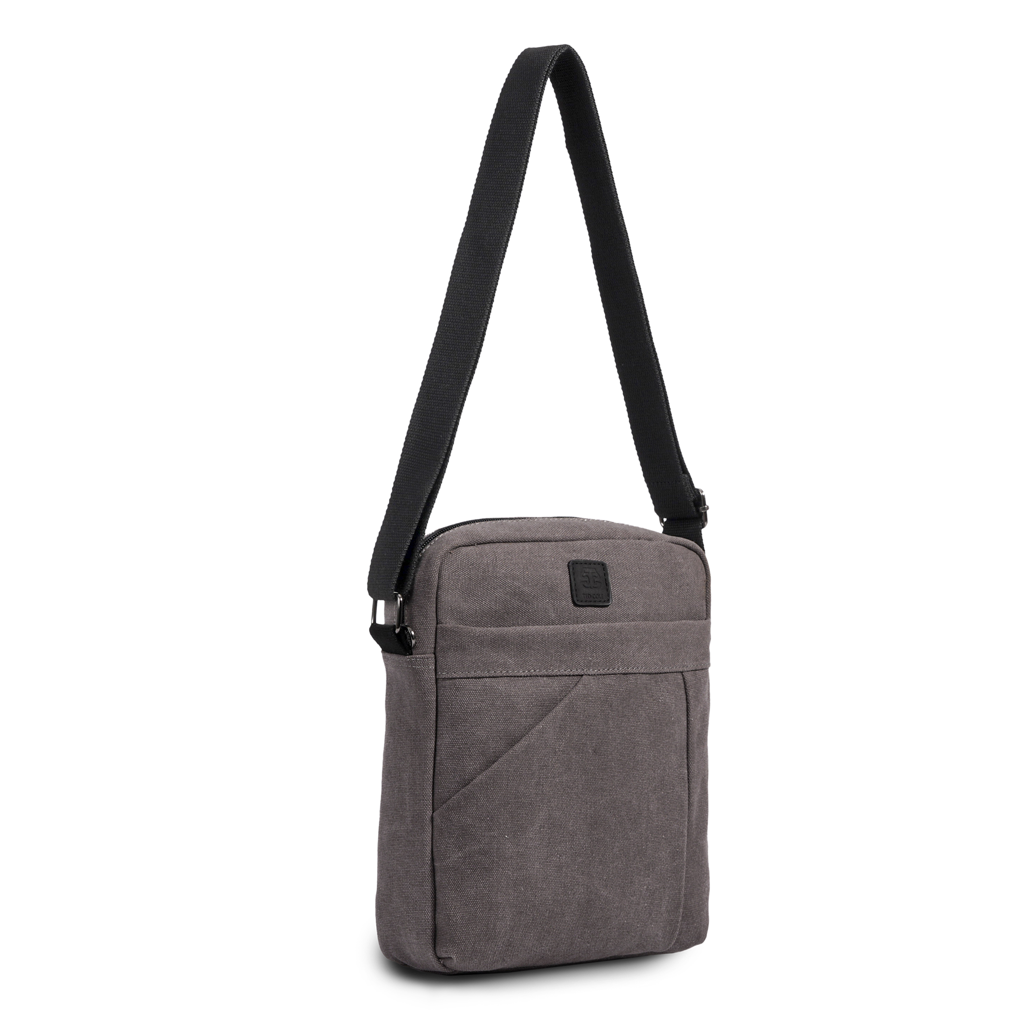 Skulderveske i crossbody-modell - Grå