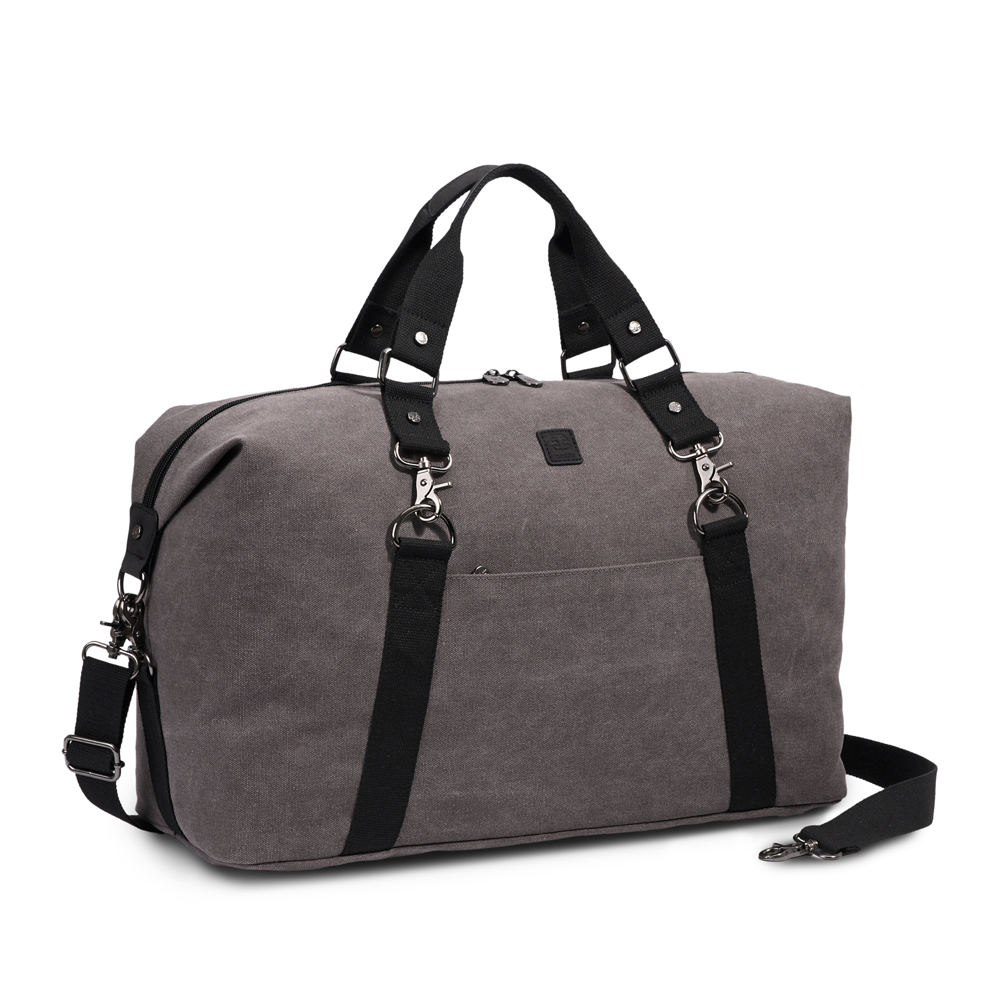 Canvas weekendbag - Grå