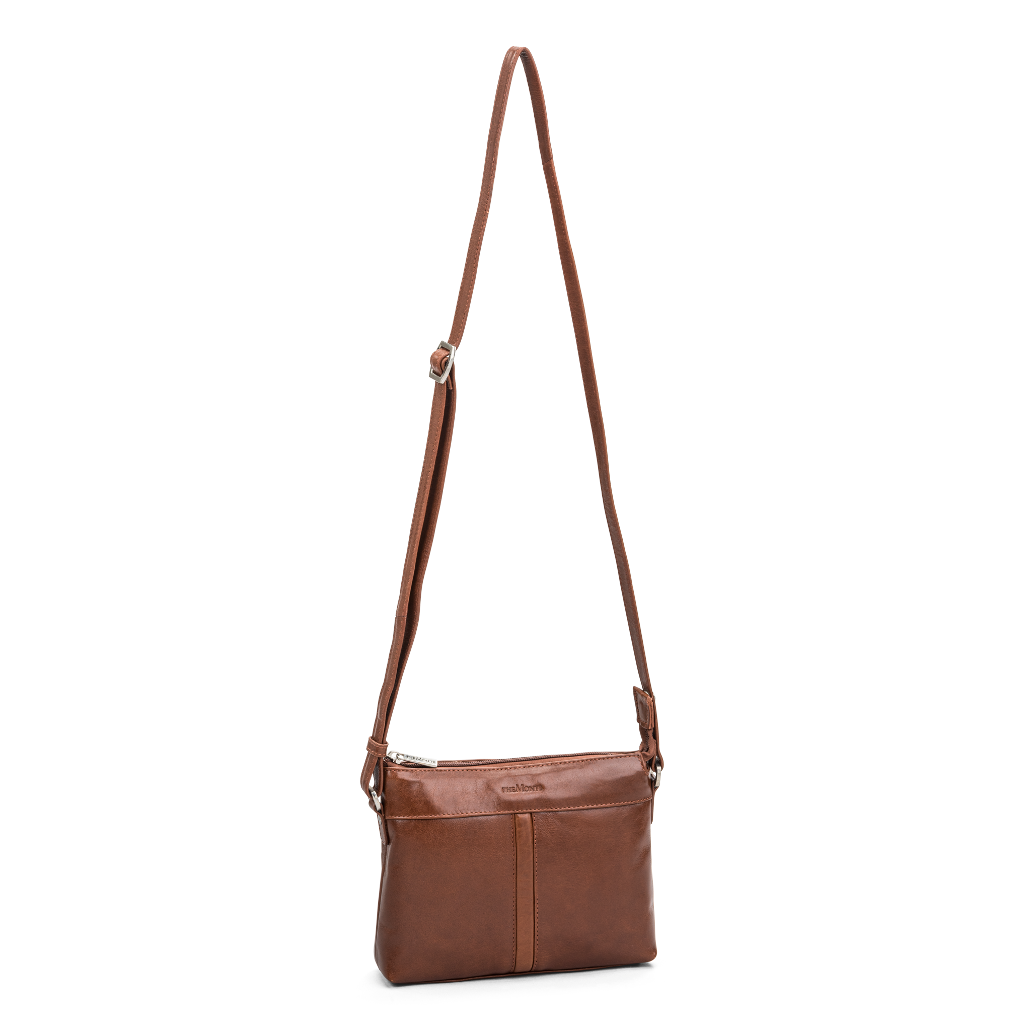 Crossbody skulderveske i skinn - Bridge
