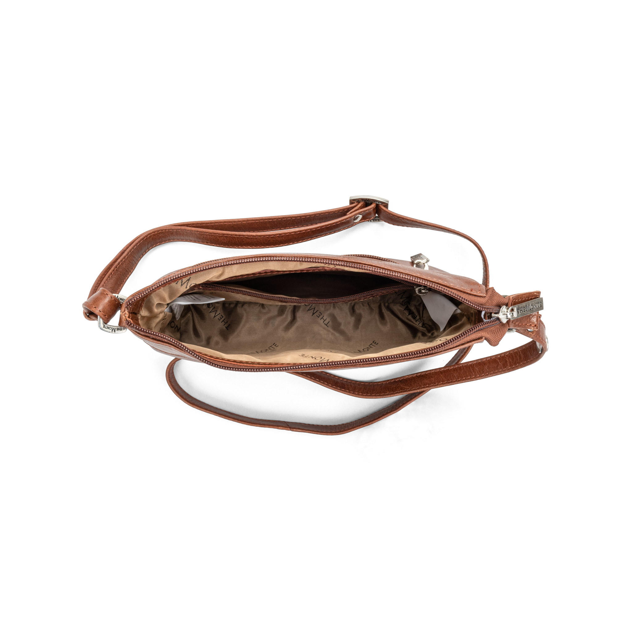 Crossbody skulderveske i skinn - Bridge
