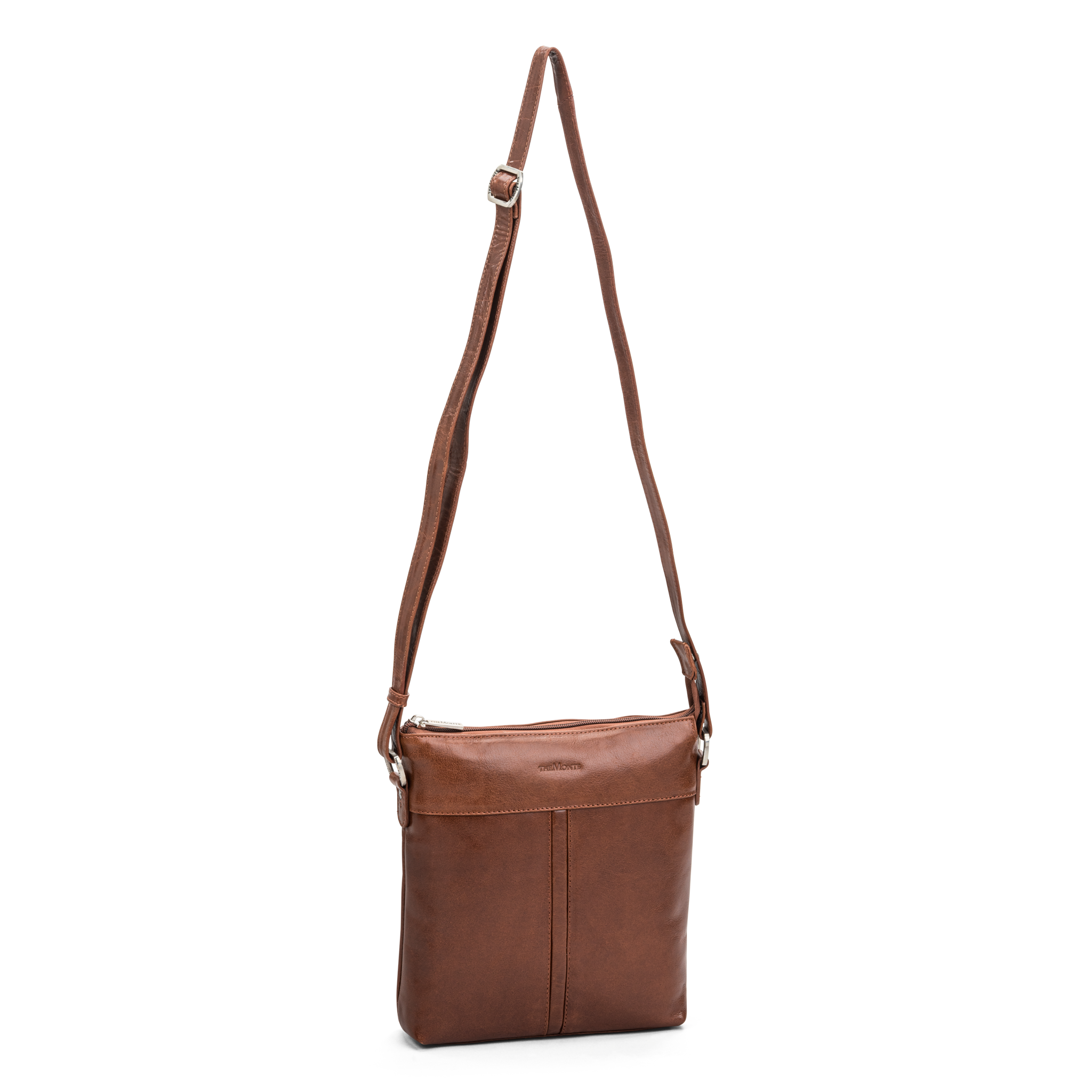 Crossbody-veske i skinn - Bridge