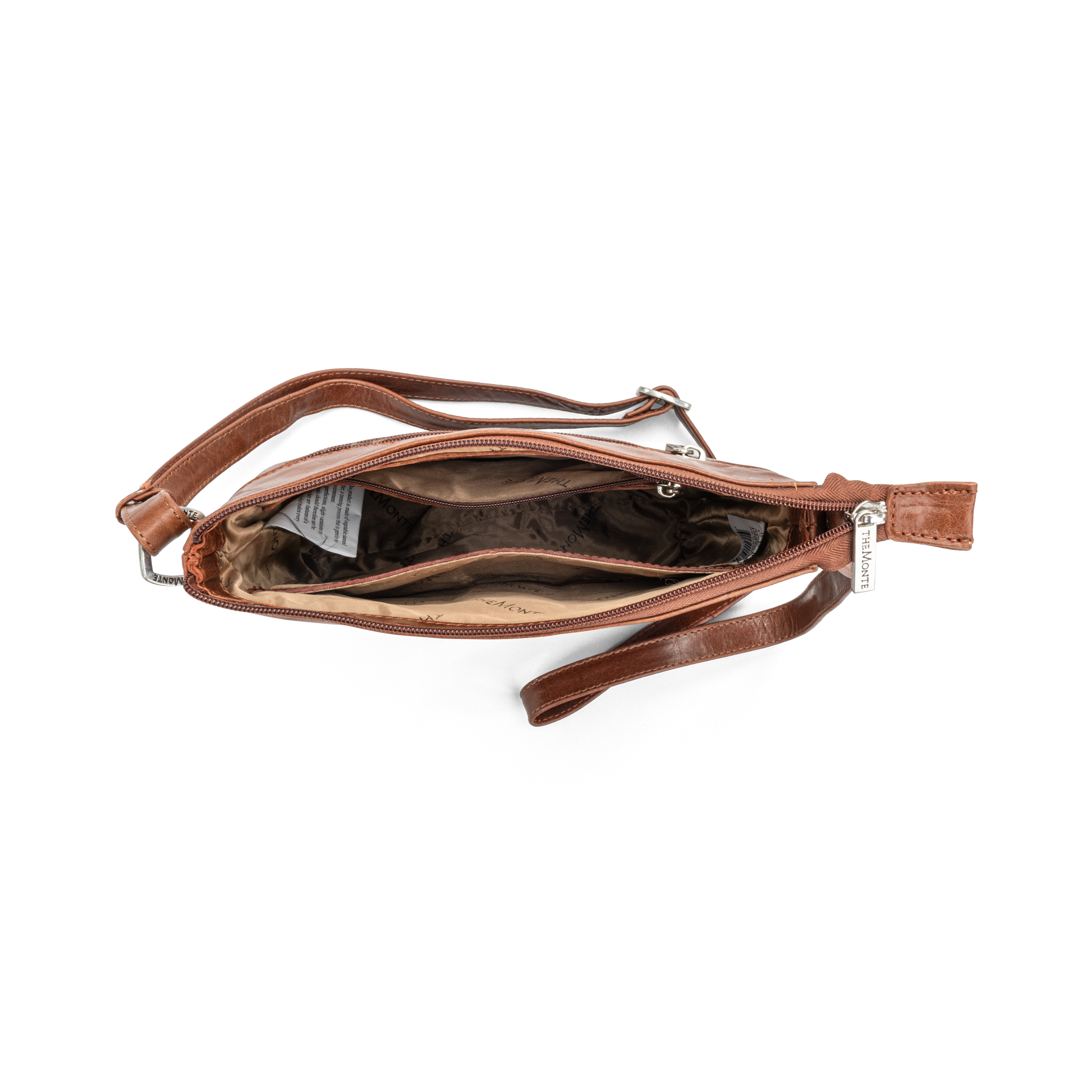 Crossbody-veske i skinn - Bridge