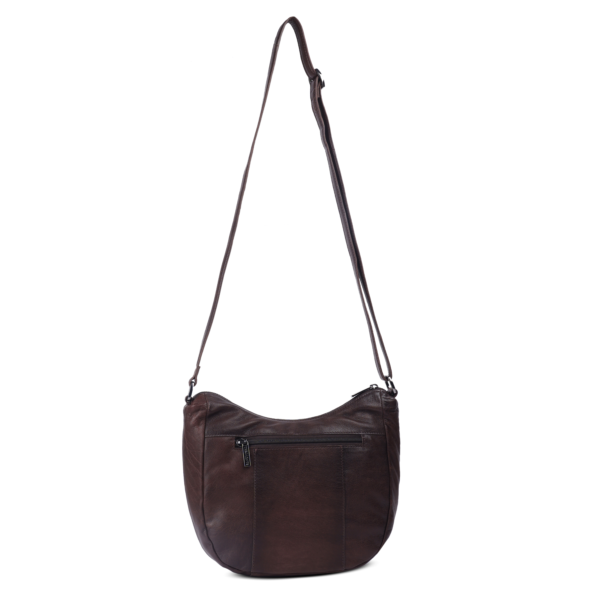 Hobo medium i skinn - Mocca