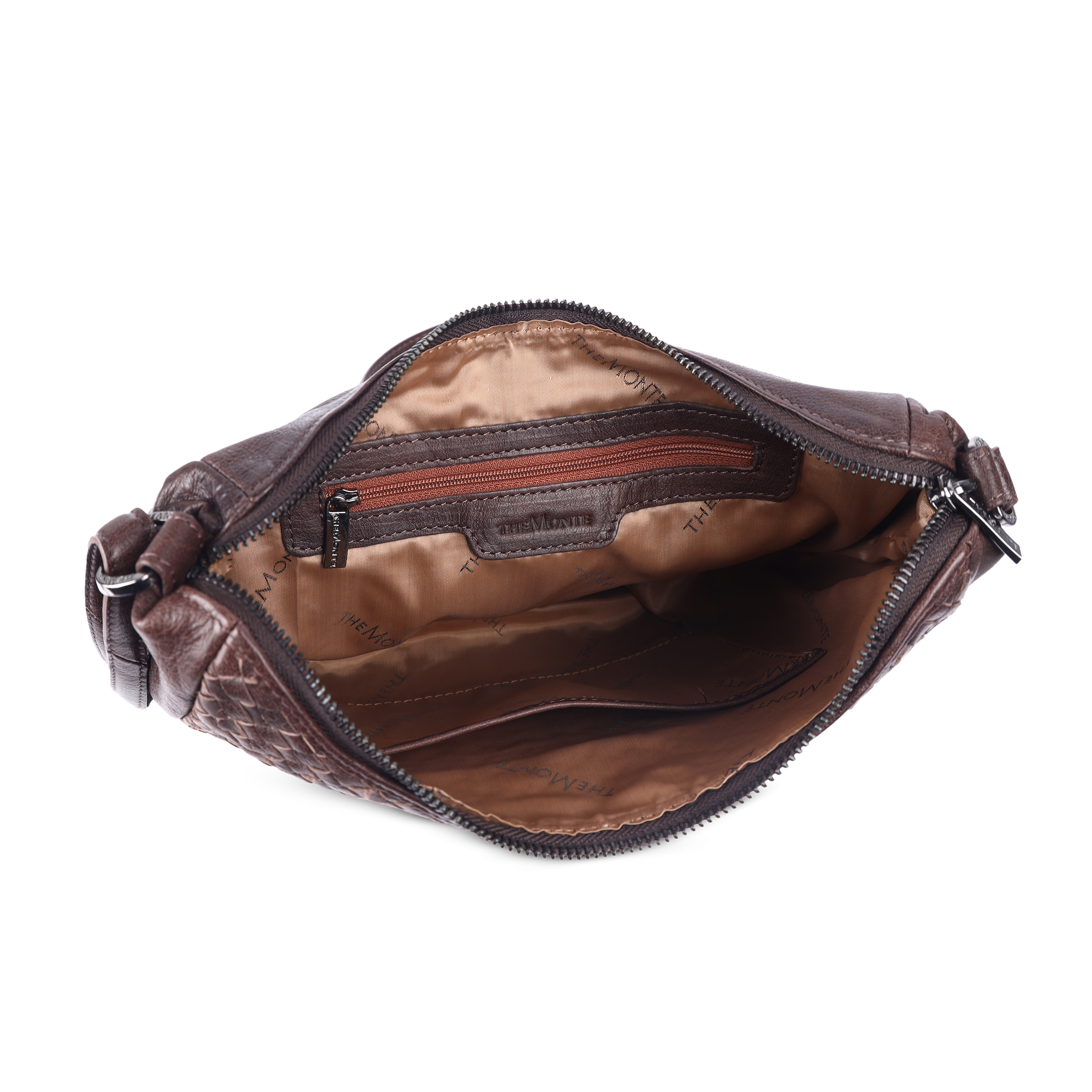 Hobo medium i skinn - Mocca