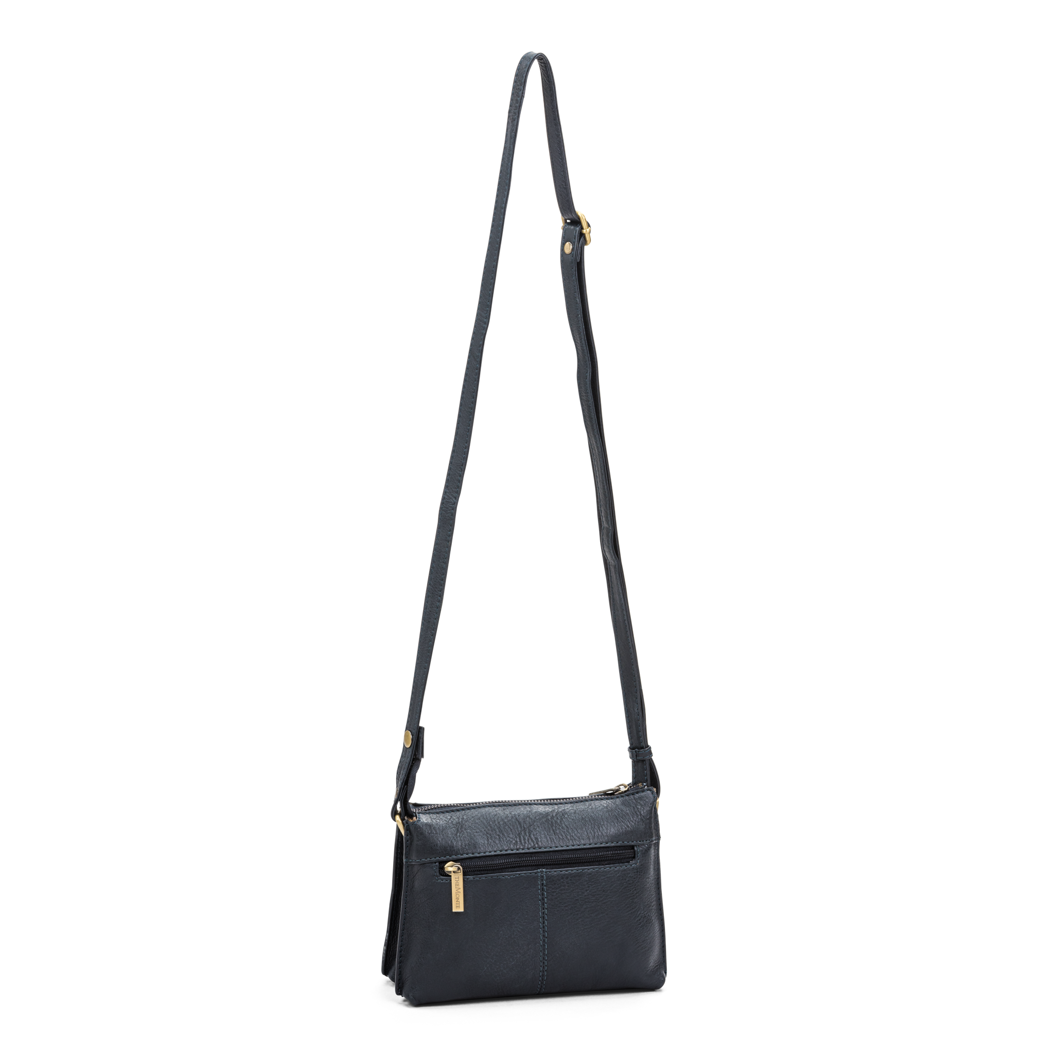 Clutch veske i skinn - Marine