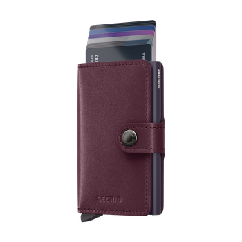 Lommebøker, Skinn Lommebøker, Skinn Cranberry