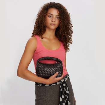 Madelaine Salerno håndveske Mørk brun