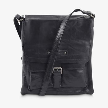 Veske Flap Bag skinn Veske Flap Bag skinn Svart