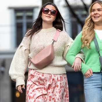 Crossbody veske medium Lys rosa