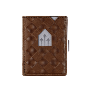 Wallet, RFID blokk lommebok Hazelnut Chess
